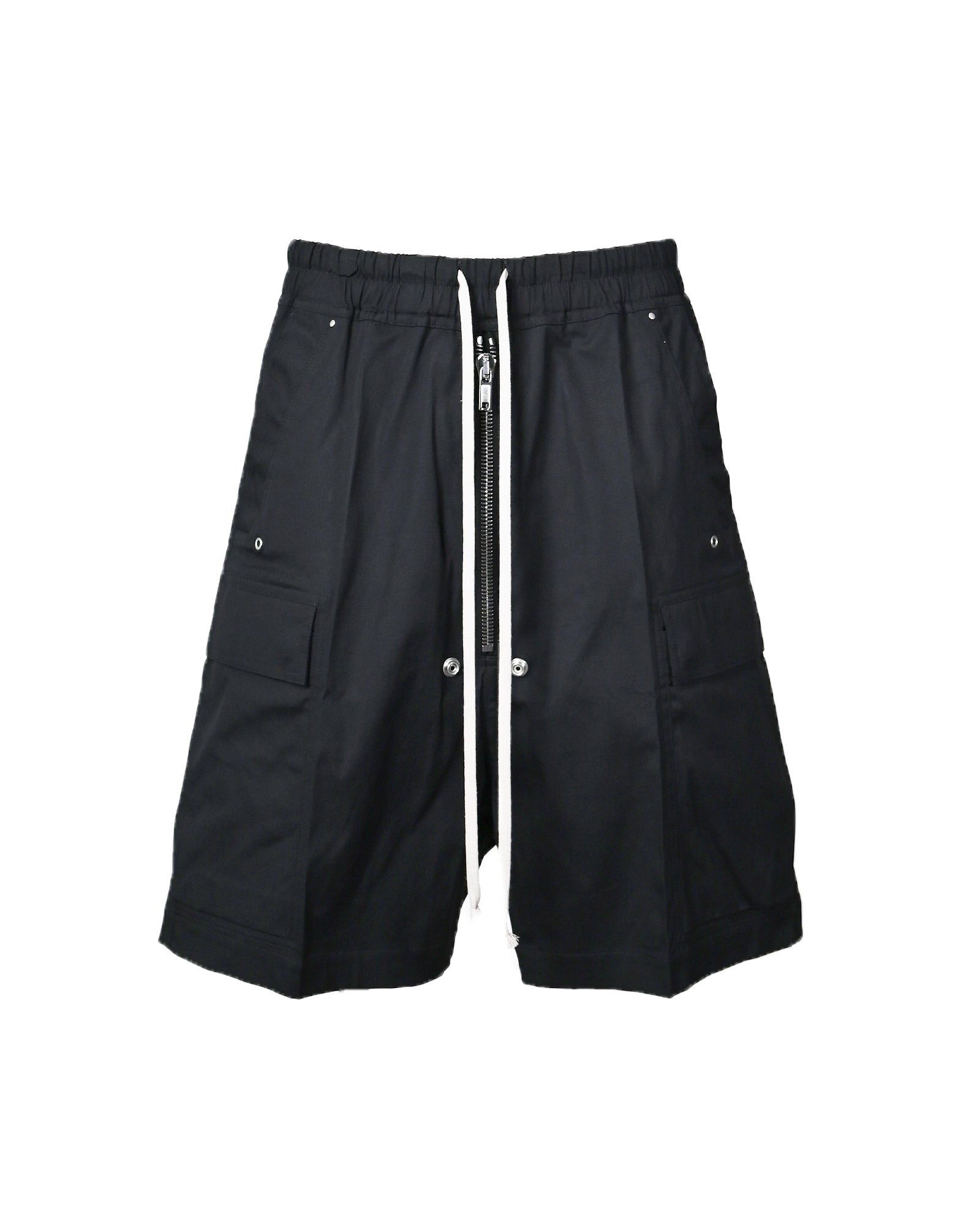 RICK OWENS・リック オウエンス - ハーフ・ショートパンツ CARGOBELA SHORTS / BLACK