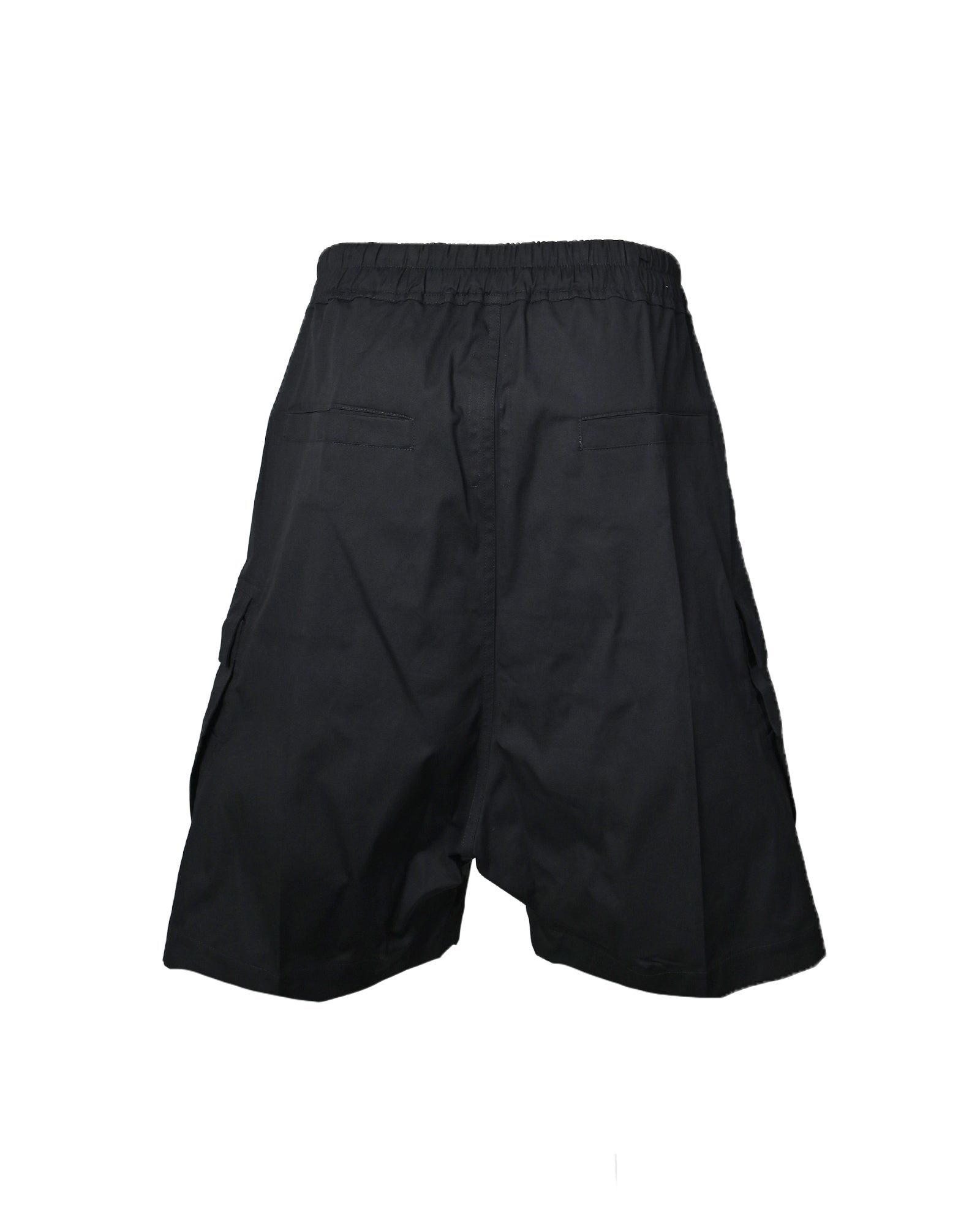 RICK OWENS・リック オウエンス - ハーフ・ショートパンツ CARGOBELA SHORTS / BLACK
