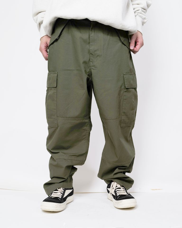 LASTMAN・ラストマン - カーゴパンツ RIPSTOP CARGO PANTS  / GREEN
