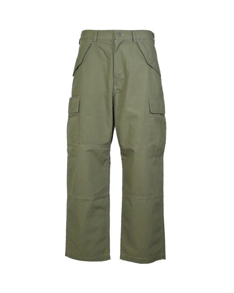 RIPSTOP CARGO PANTS  / GREEN