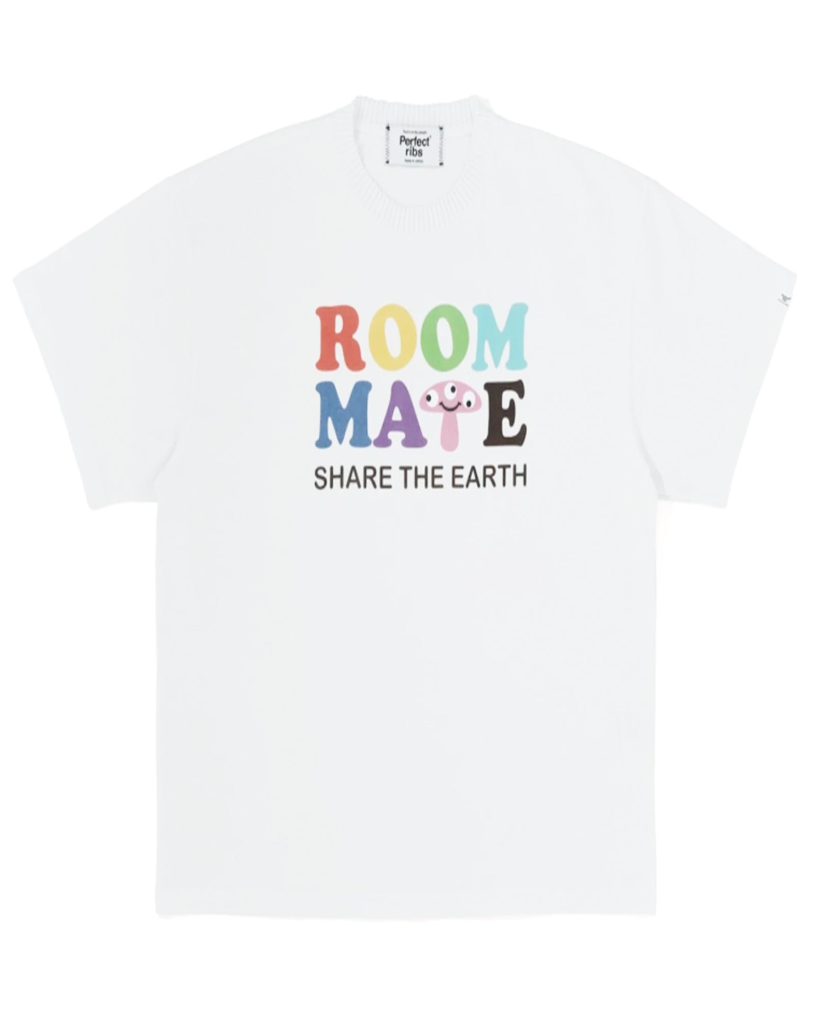 Perfectribs・パーフェクトリブズ - Tシャツ・カットソー ROOMMATE BASIC SHORT SLEEVE T-SHIRTS / WHITE