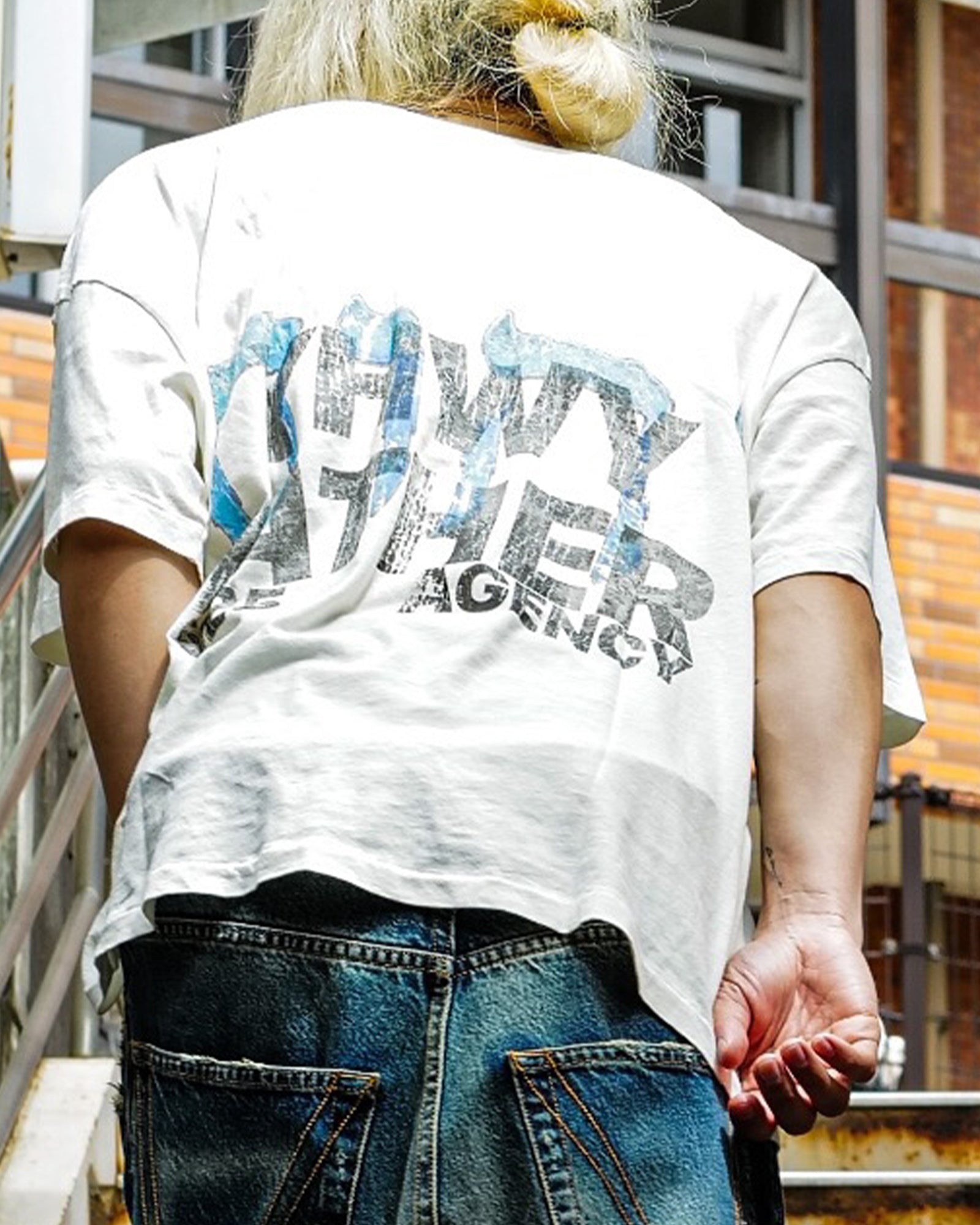RRR123・リヴィントン ロイ レビス - Tシャツ・カットソー LEADERS TEE / MAX WHITE