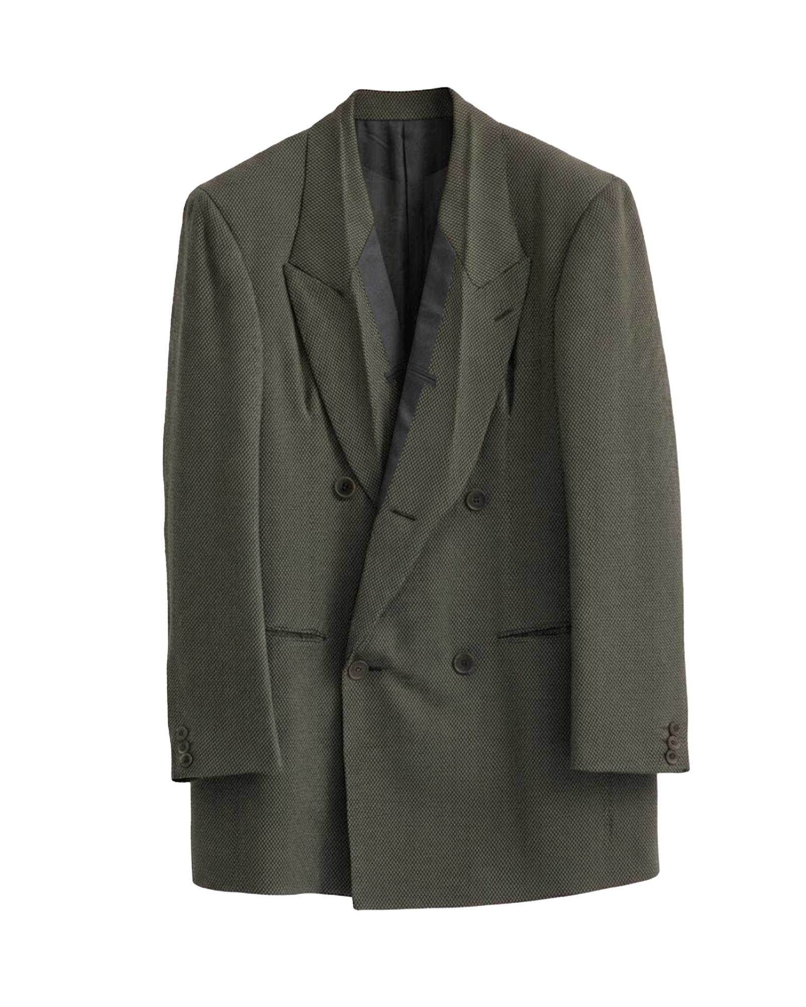 SOSHIOTSUKI・ソウシオオツキ - ジャケット INSIDE LAPEL JACKET /  DOBBY GREY