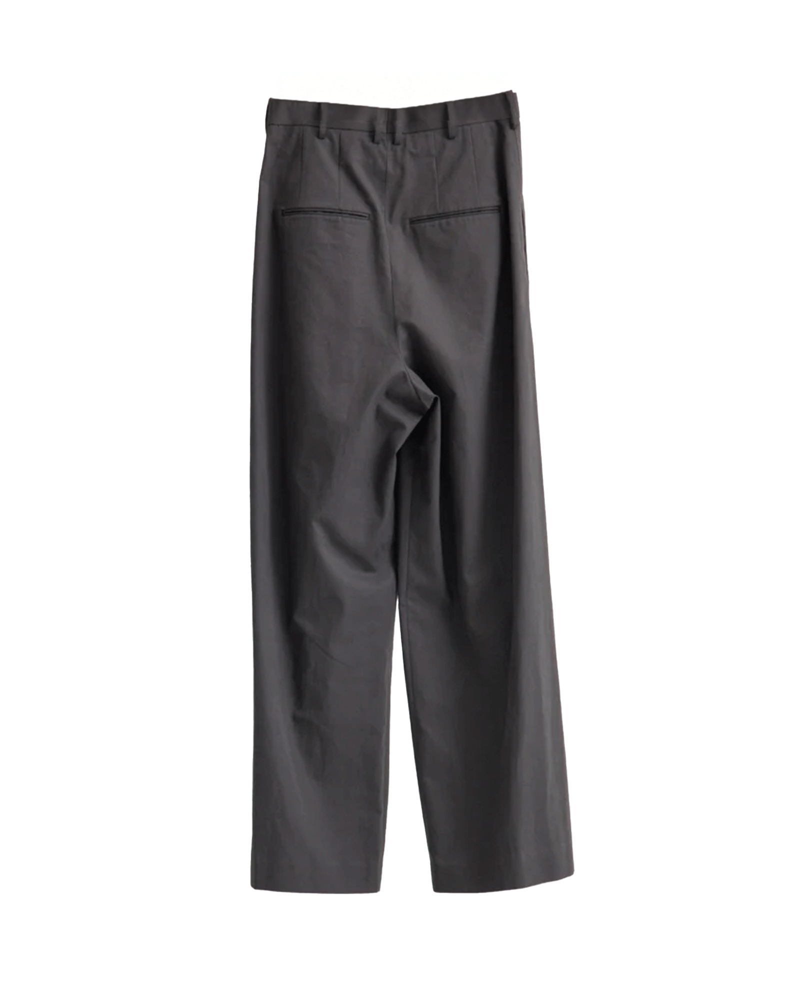 SOSHIOTSUKI・ソウシオオツキ - その他パンツ EIGHT TUCK HIGH WEST TROUSERS /  CHARCOAL