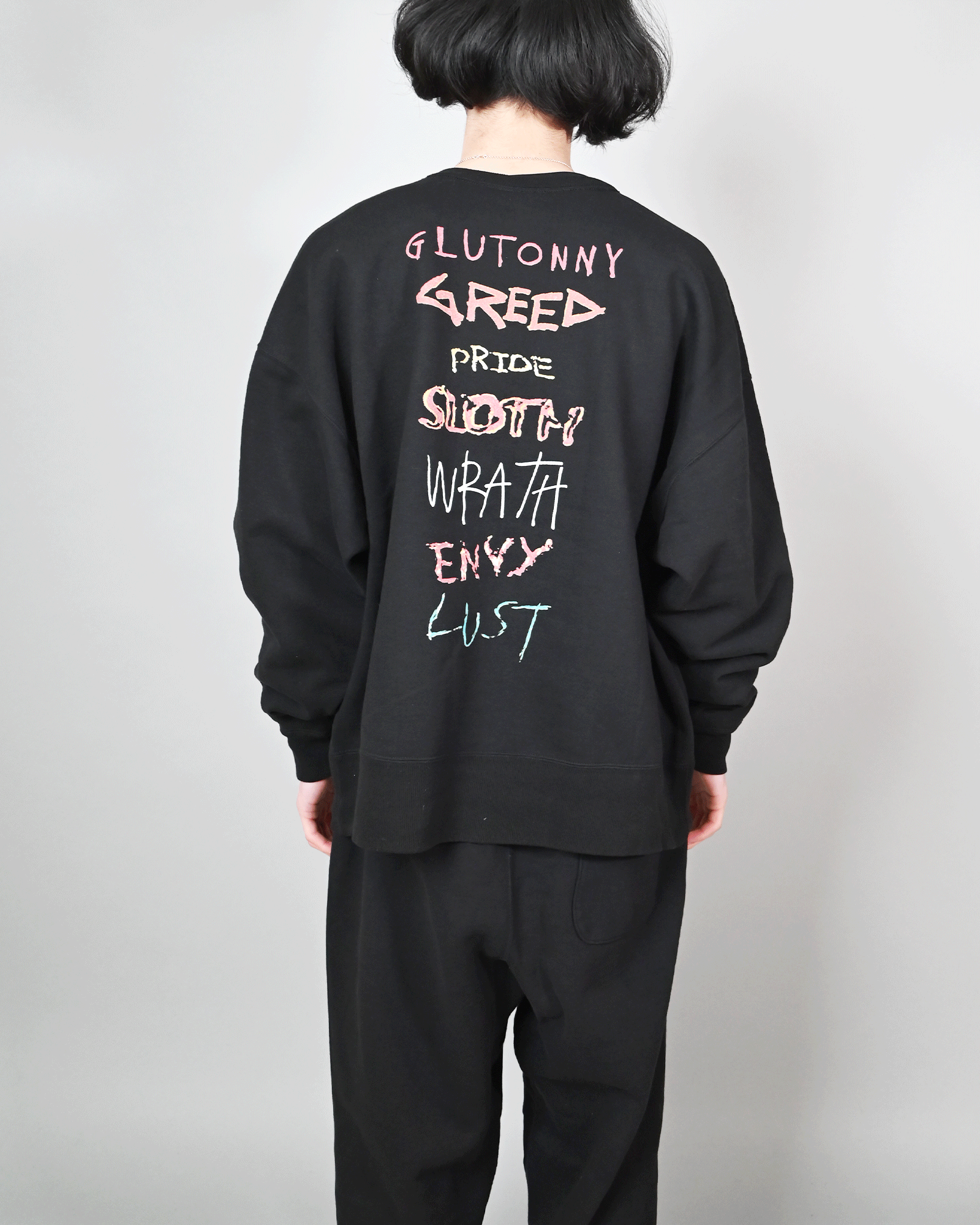 SAINT M×××××× (セントマイケル) SS25 CRW-N SWT/7 DEADLY SAINT M×××××× (セントマイケル) SS25 CRW-N SWT/7 DEADLY