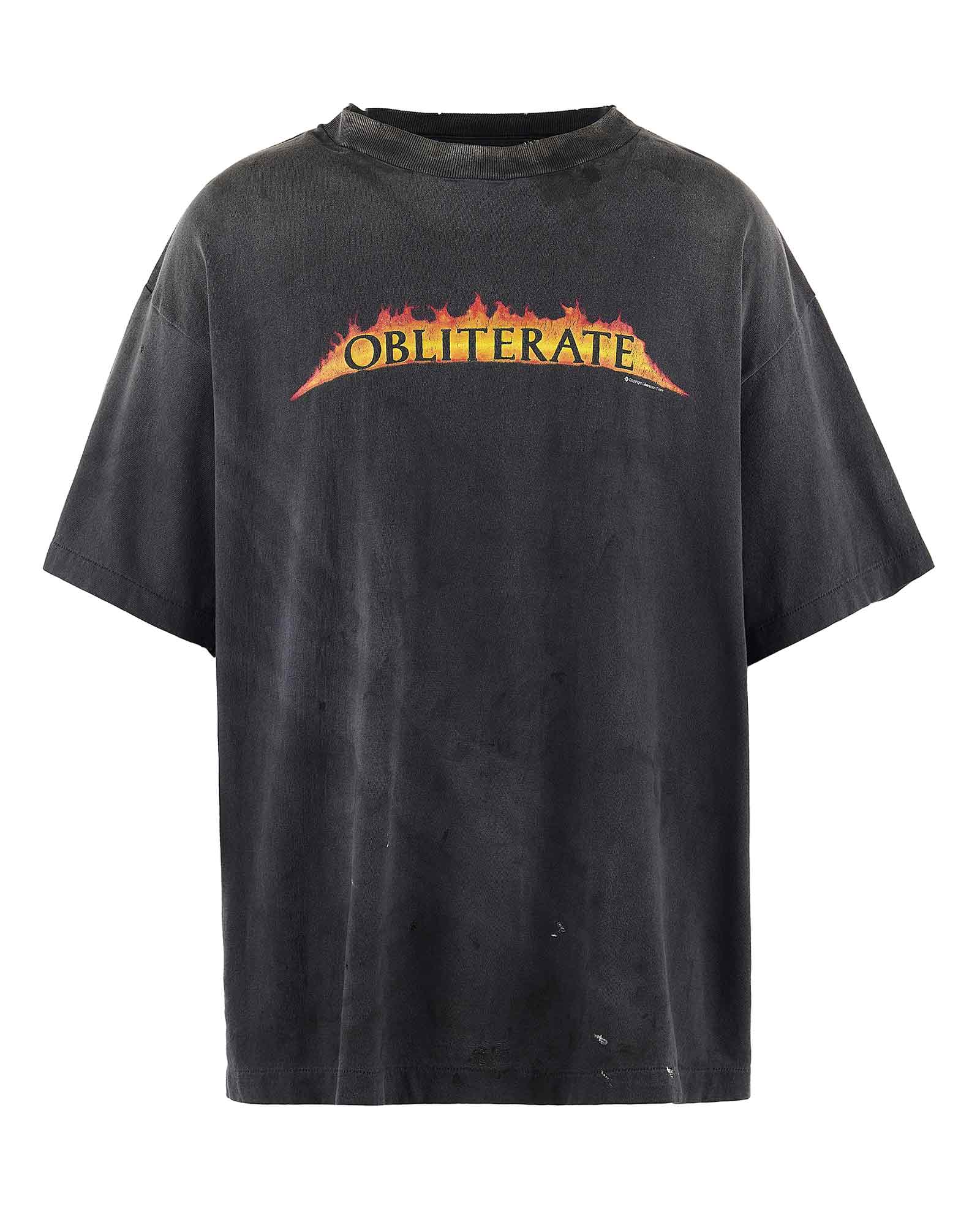 SS TEE/OBLITERATE / BLACK