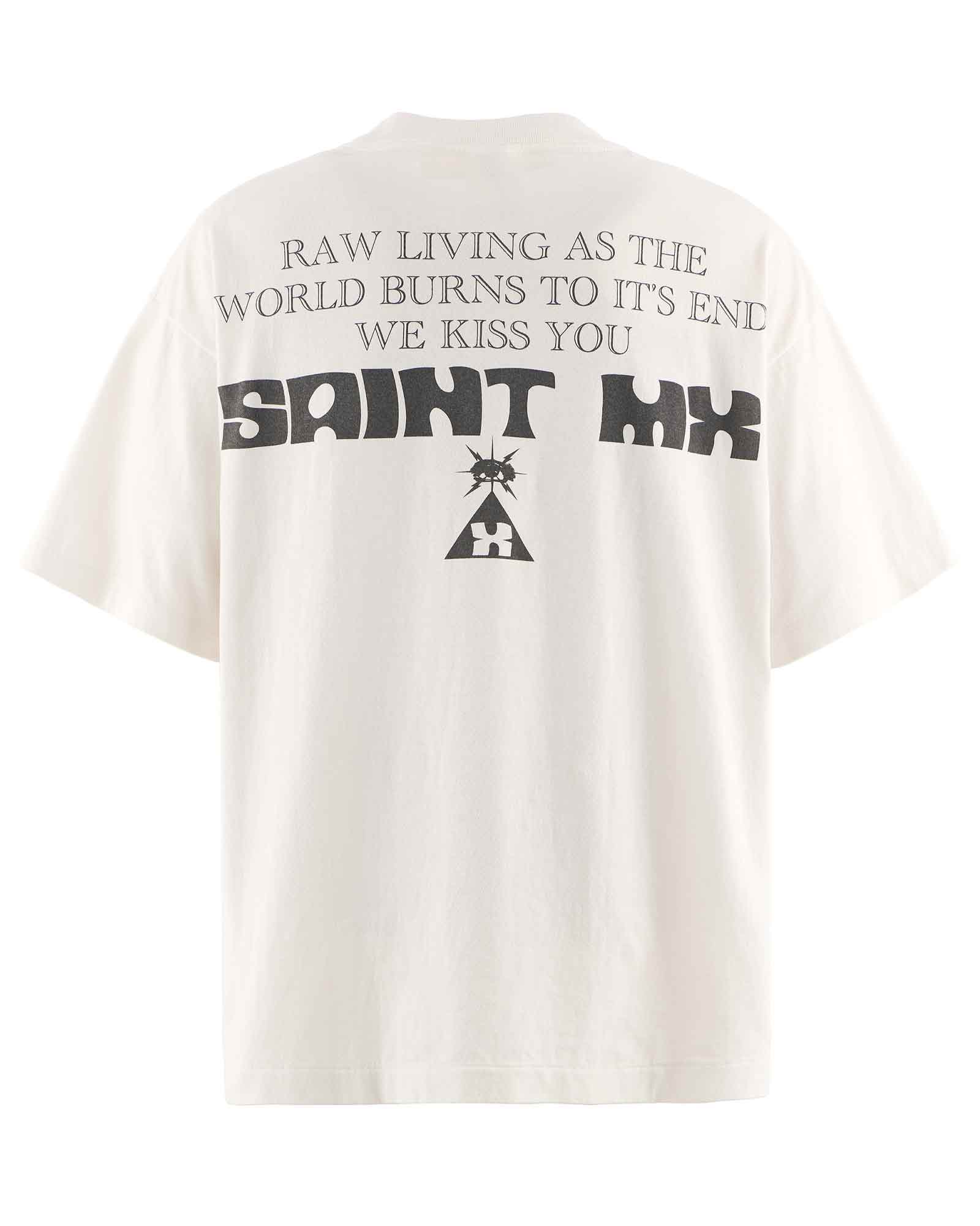 ©SAINT M××××××・セントマイケル - Tシャツ・カットソー SS TEE/SAINT MX / WHITE