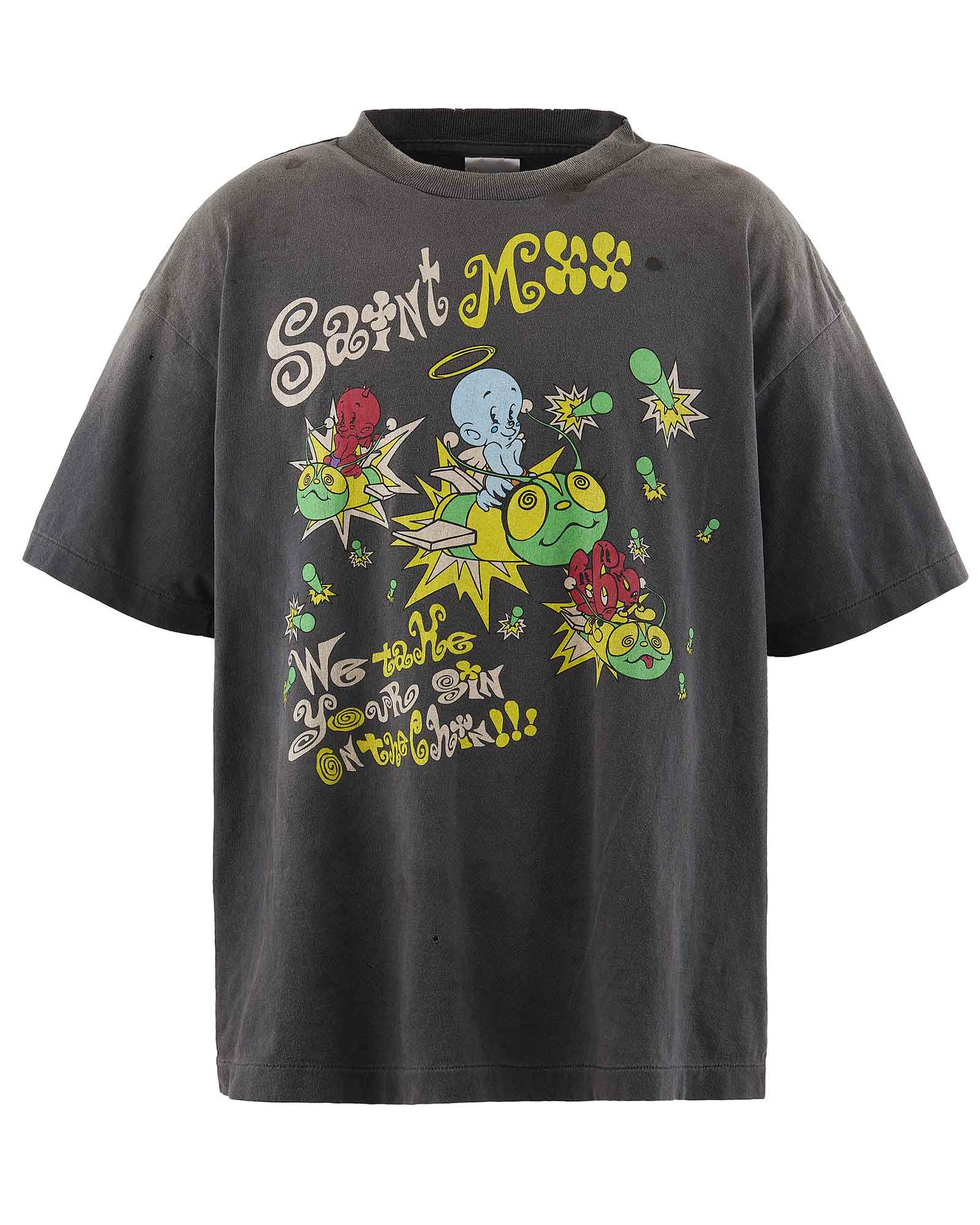 SS TEE/SAINT MX6 / BLACK