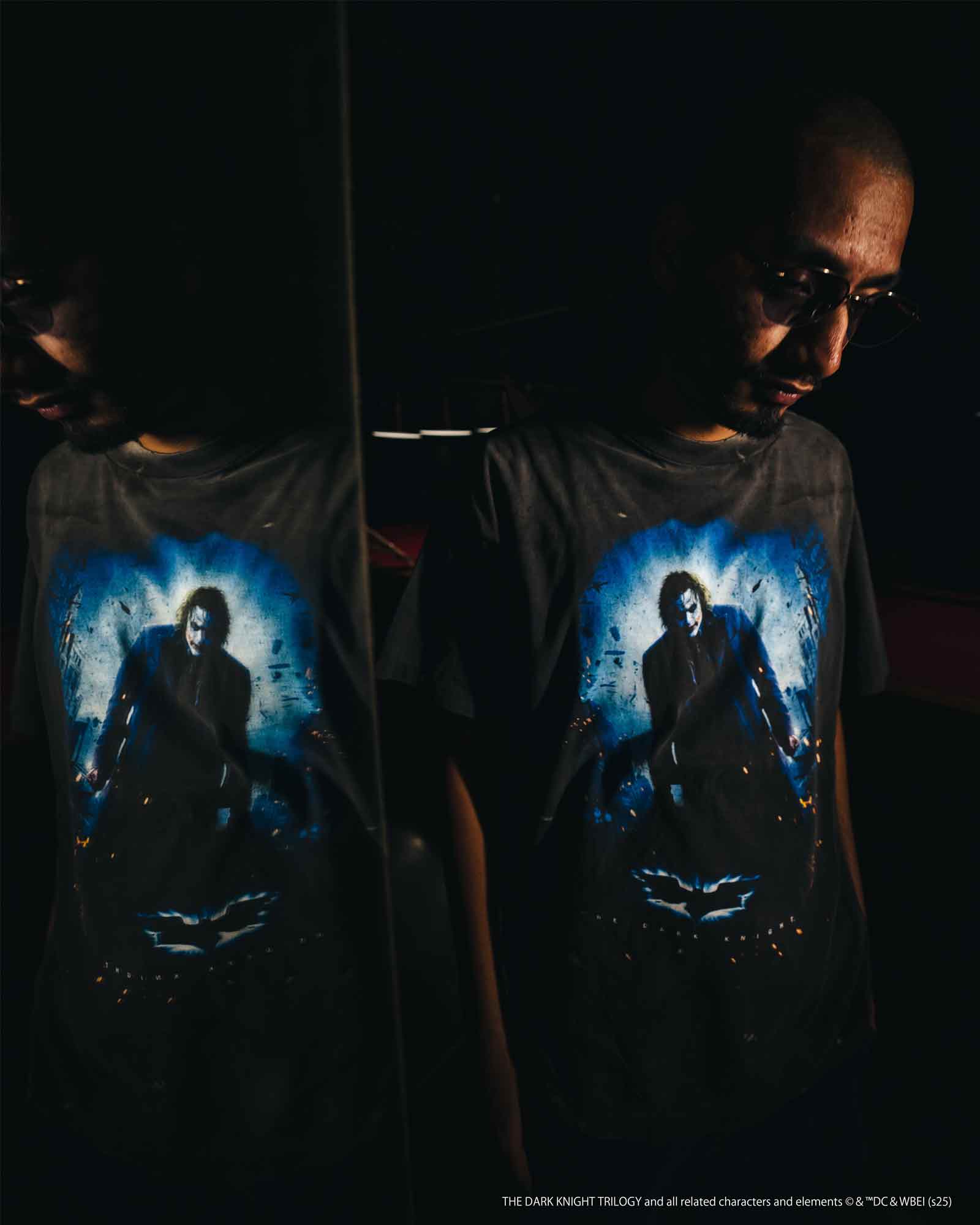 ©SAINT M××××××・セントマイケル - Tシャツ・カットソー BTM_SS TEE/DARKNIGHT / BLACK