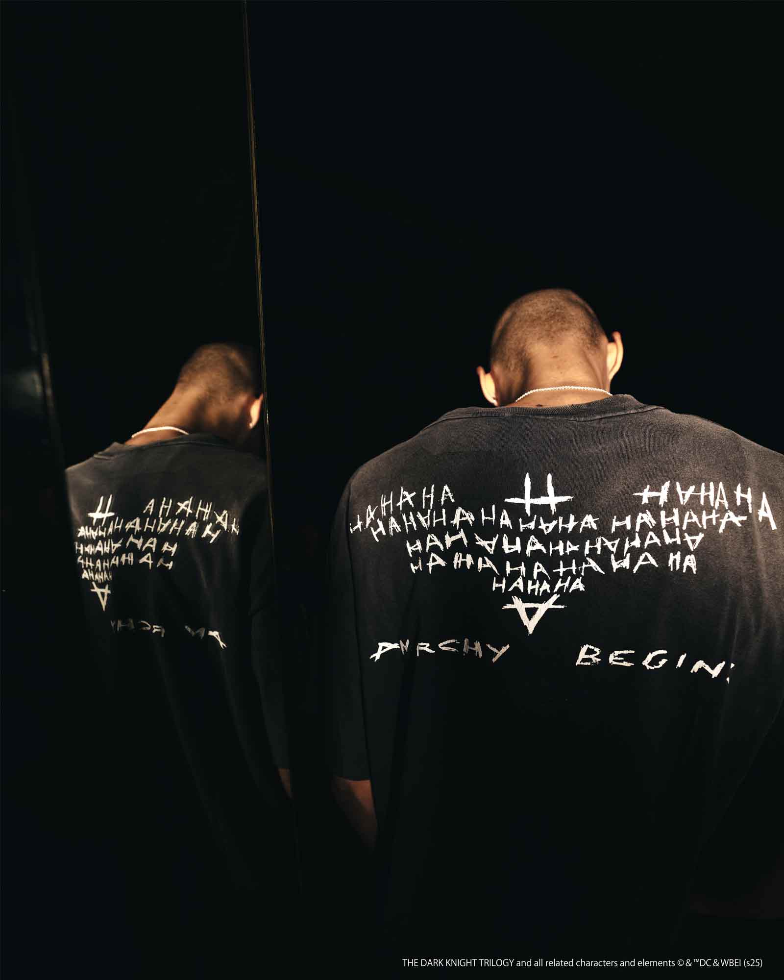©SAINT M××××××・セントマイケル - Tシャツ・カットソー BTM_SS TEE/DARKNIGHT / BLACK