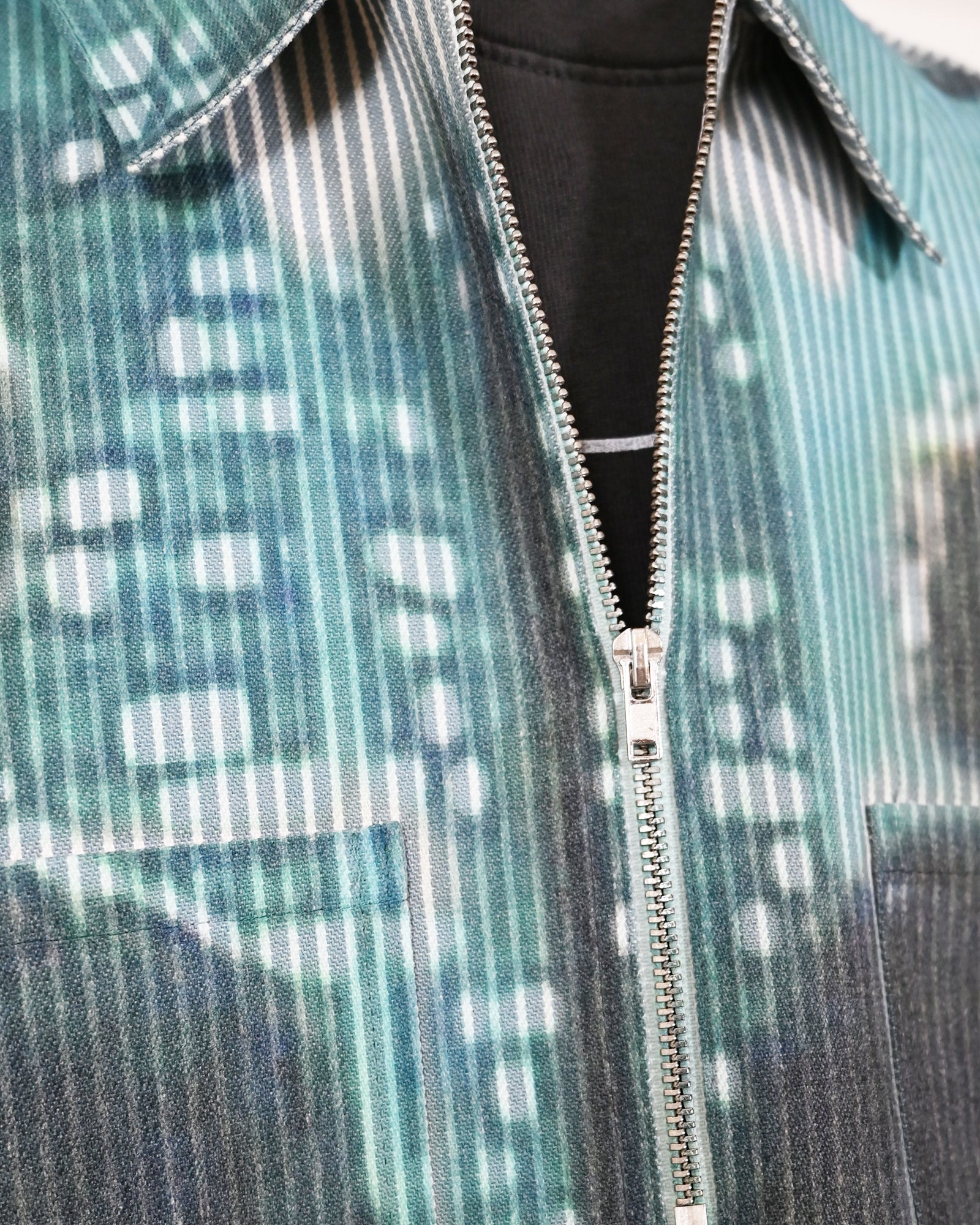 SATOSHI NAKAMOTO・サトシナカモト - シャツ WEIRD TIME SHIRT / BLUE/MULTI