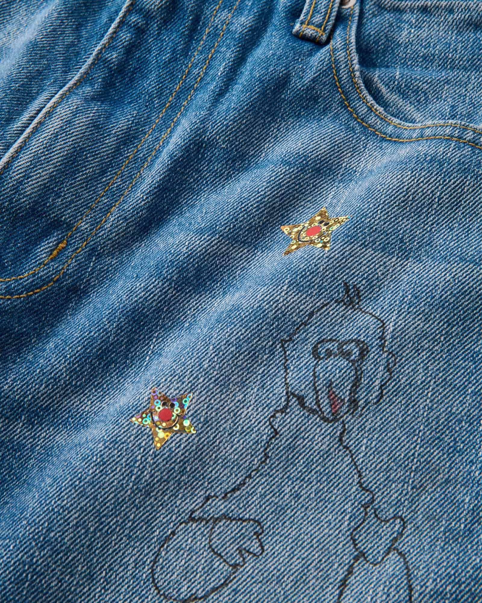 Paly Hollywood × SEXY JEANS / MID WASH INDIGO