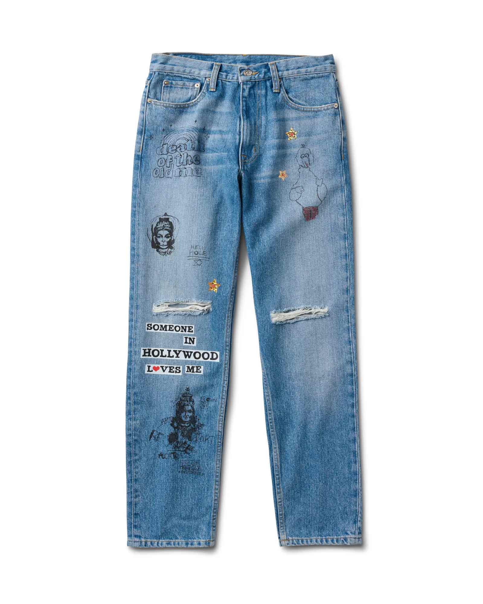 SEXY JEANS / MID WASH INDIGO