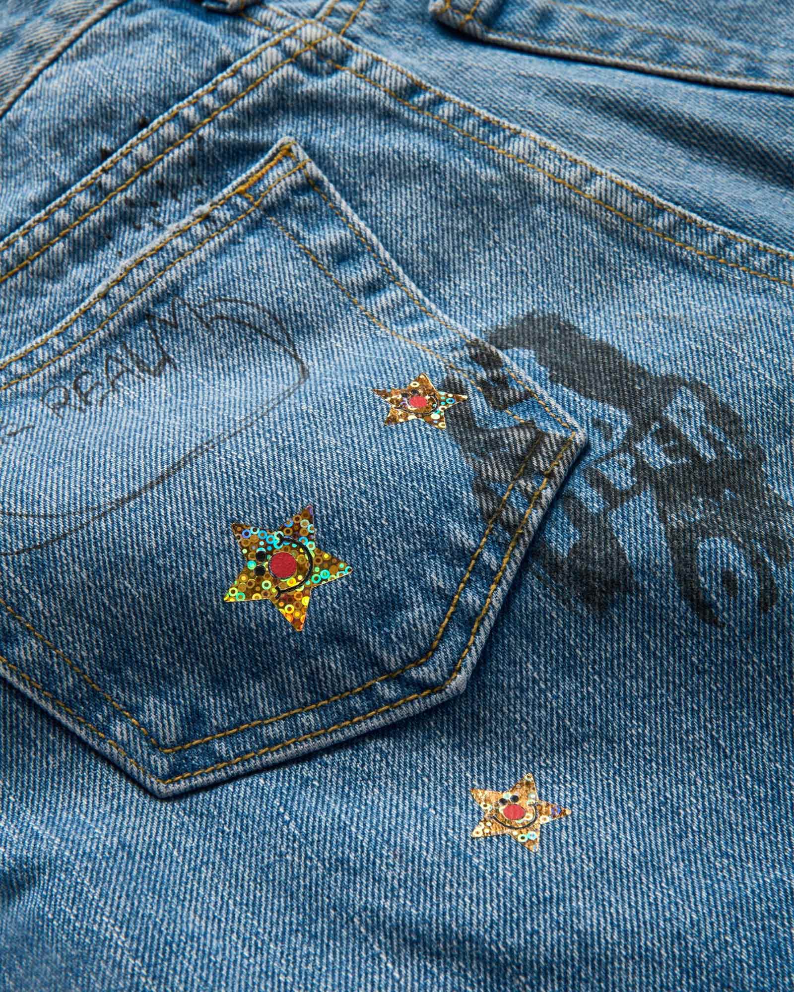 Paly Hollywood × SEXY JEANS / MID WASH INDIGO