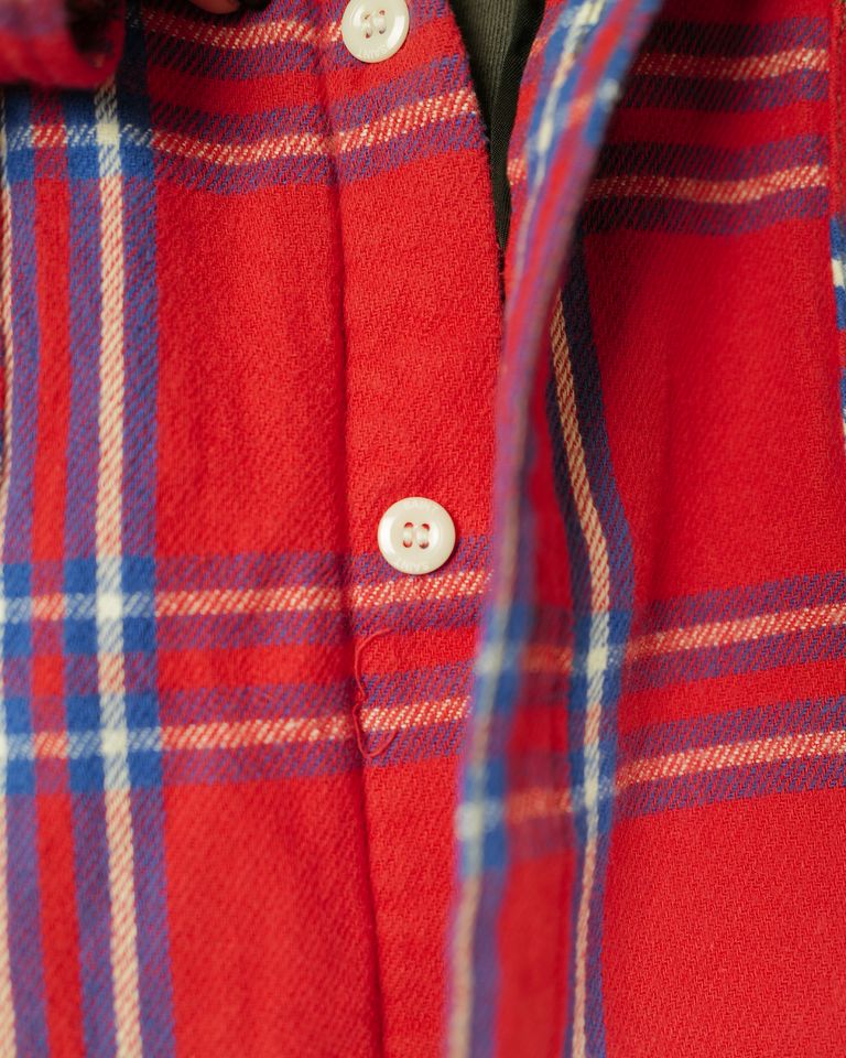 ©SAINT M×××××× × SHIRT JK/FRANNEL QLT / RED