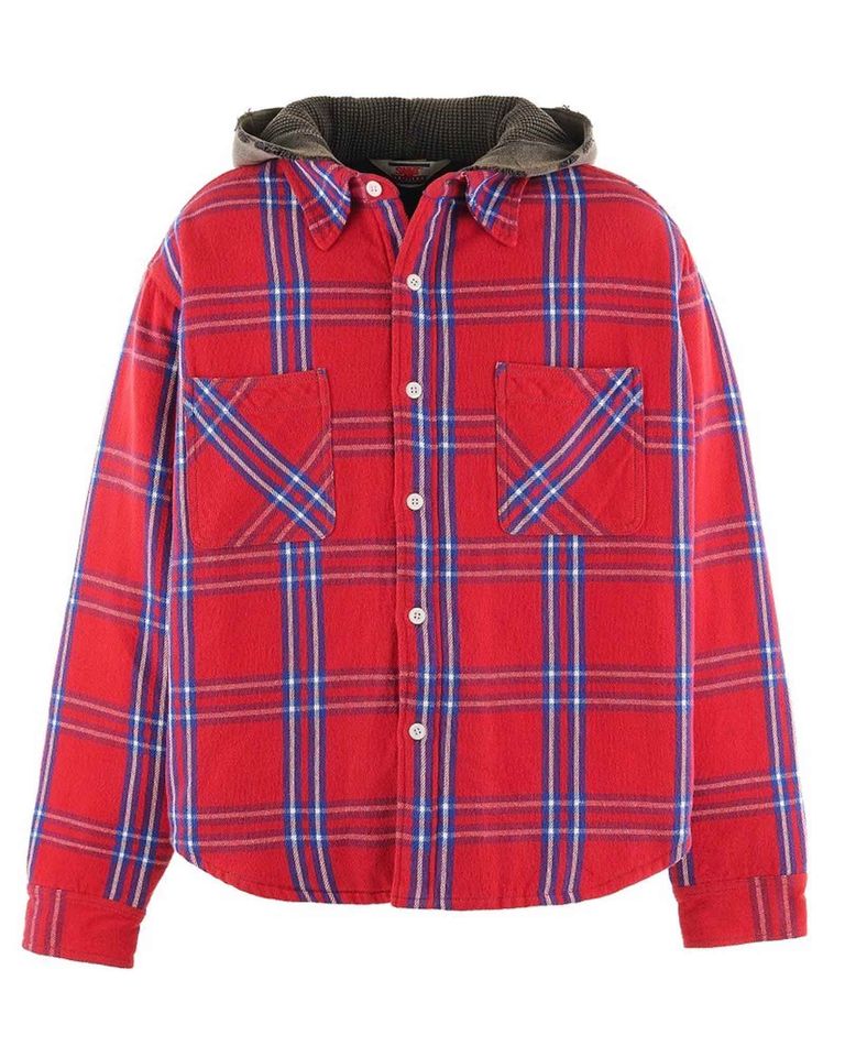 ©SAINT M×××××× × SHIRT JK/FRANNEL QLT / RED
