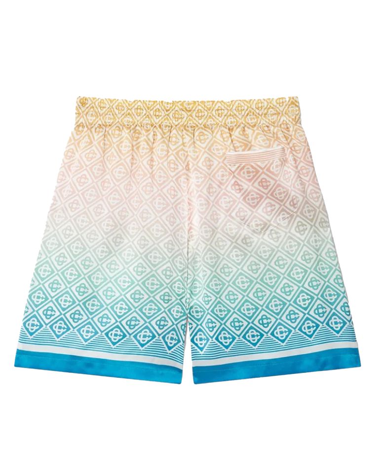 CASABLANCA・カサブランカ - ハーフ・ショートパンツ SILK SHORTS WITH DRAWSTRINGS / MULIT