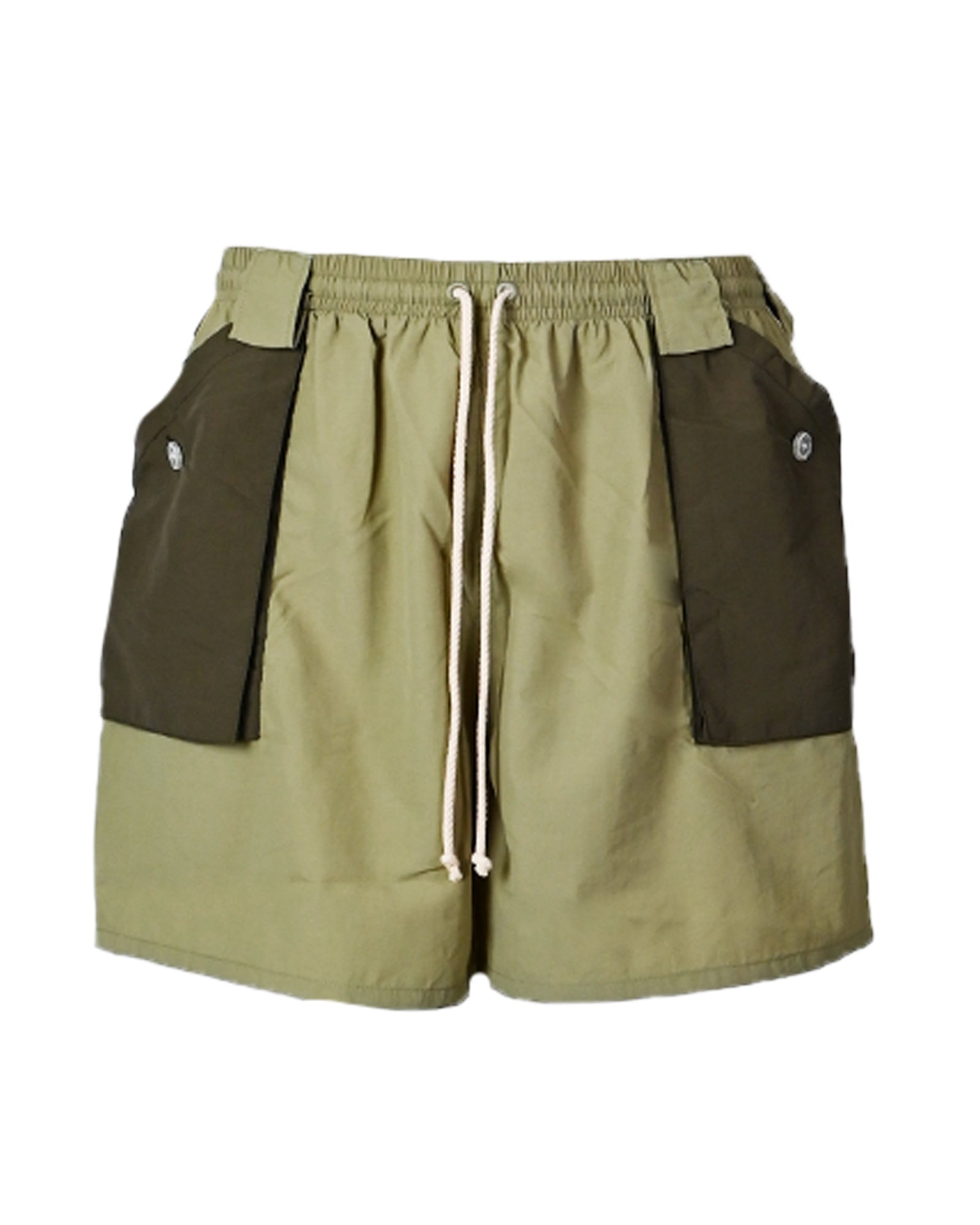 Advisory Board Crystals・アドバイザリー・ボード・クリスタルズ - ハーフ・ショートパンツ SILVERLAKE RESERVOIR SWIM SHORTS / GREEN