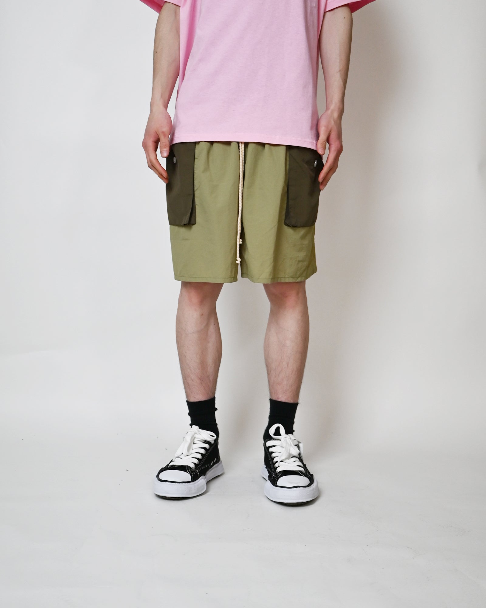Advisory Board Crystals・アドバイザリー・ボード・クリスタルズ - ハーフ・ショートパンツ SILVERLAKE RESERVOIR SWIM SHORTS / GREEN