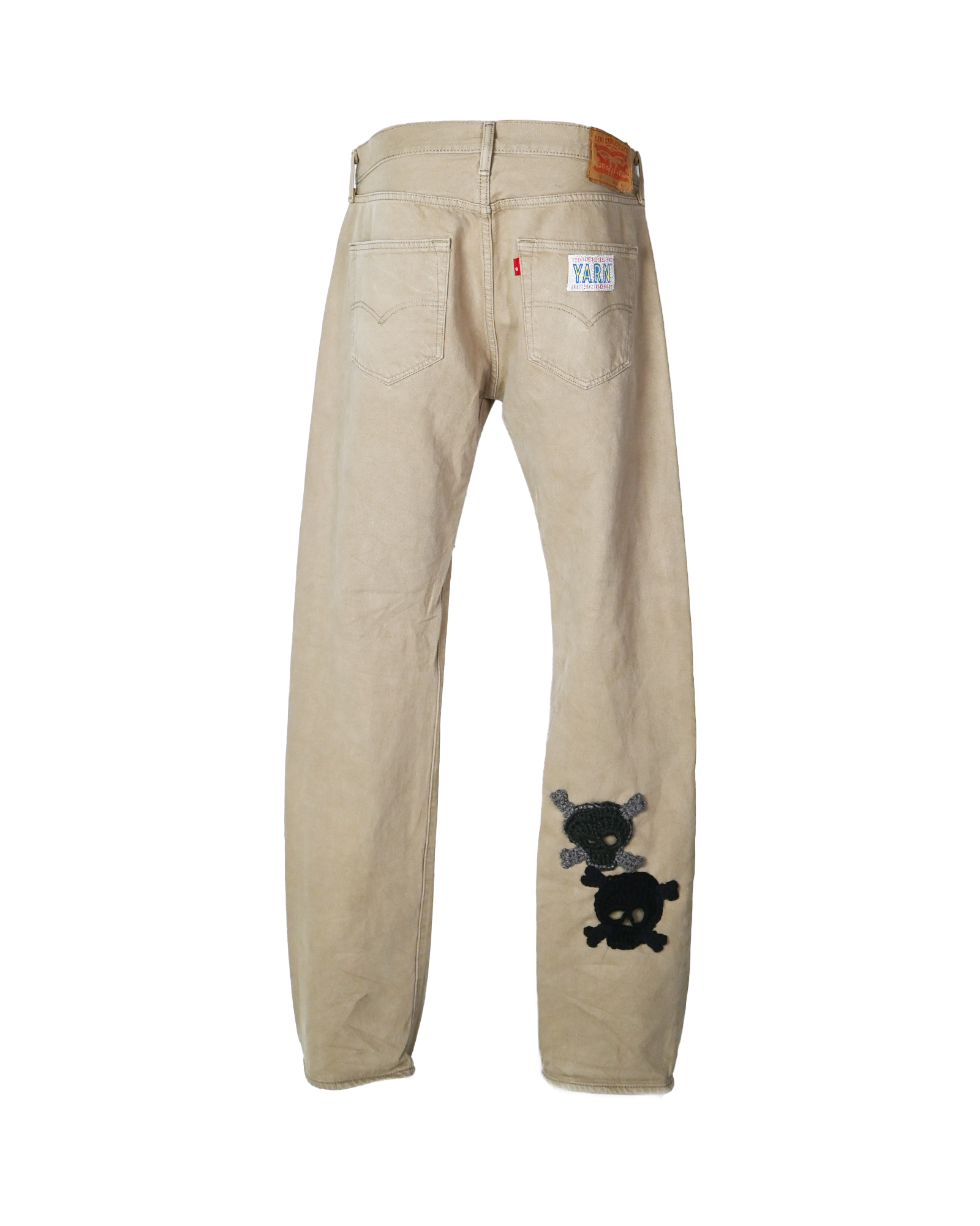 Y.A.R.N.・ヤーン - デニムパンツ Y.A.R.N. SHULL DENIM-1 / MULTI