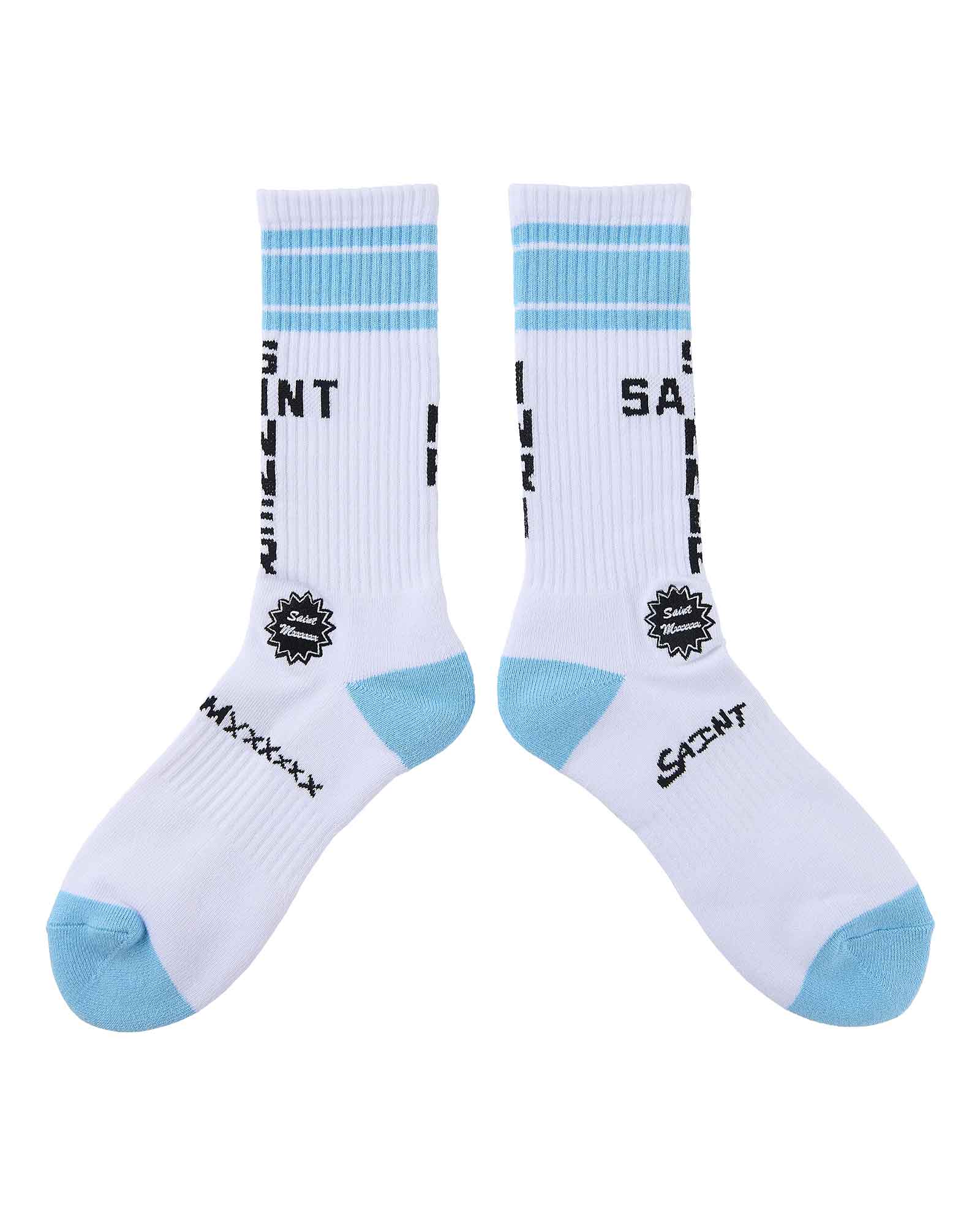 SOCKS/SAINT SINNER / SKY BLUE