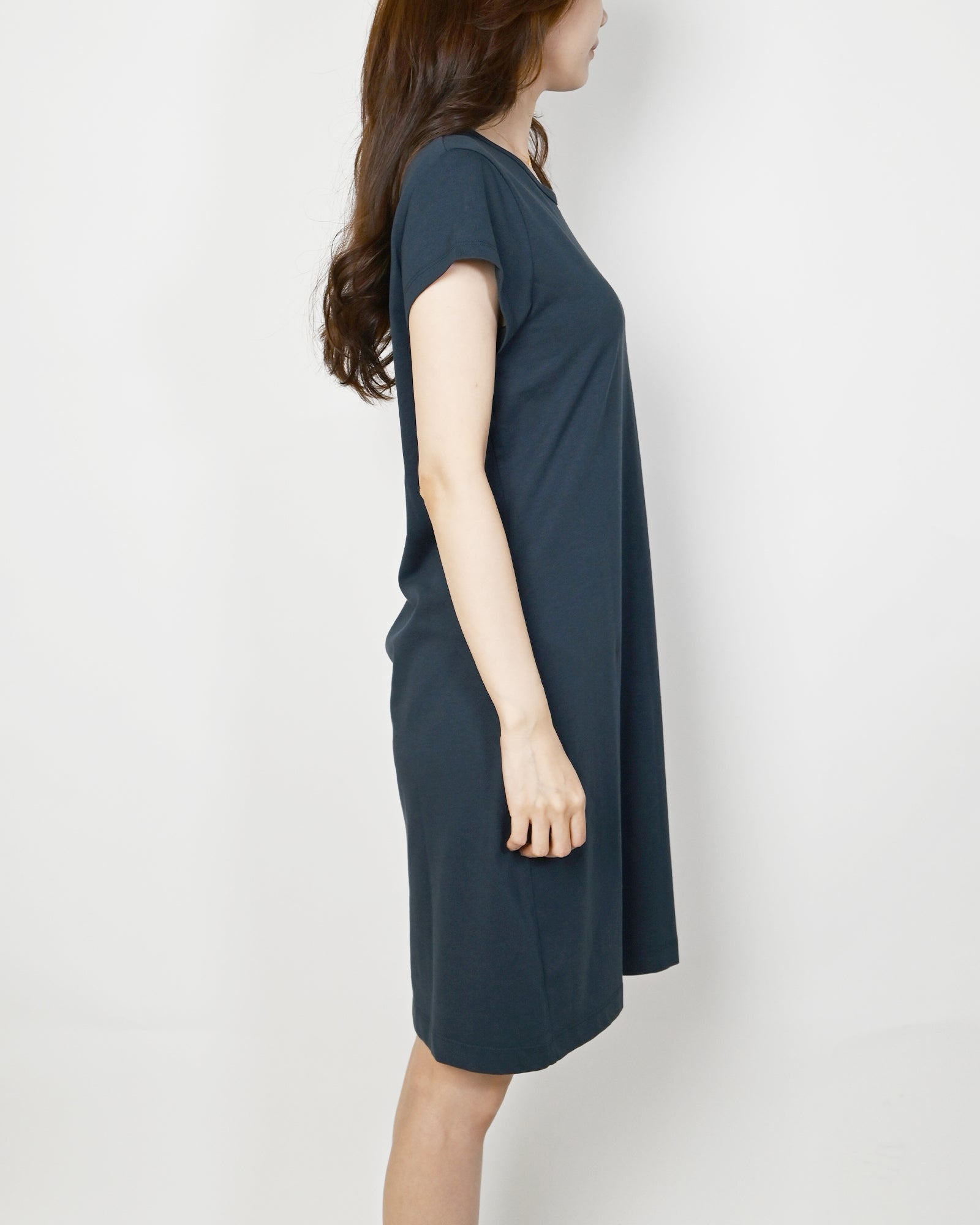 Calvin Klein × SS ARCHIVE LOGO BABY TEE DRESS / INK