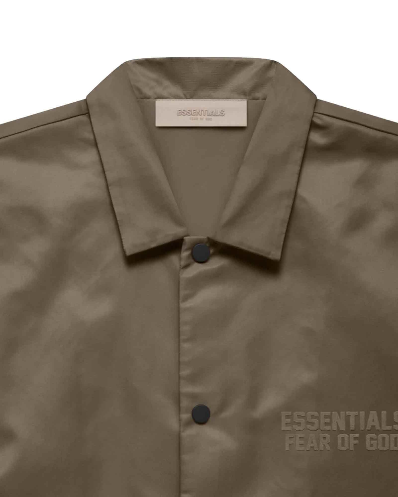 ESSENTIALS × SS NYLON SHIRT / WOOD