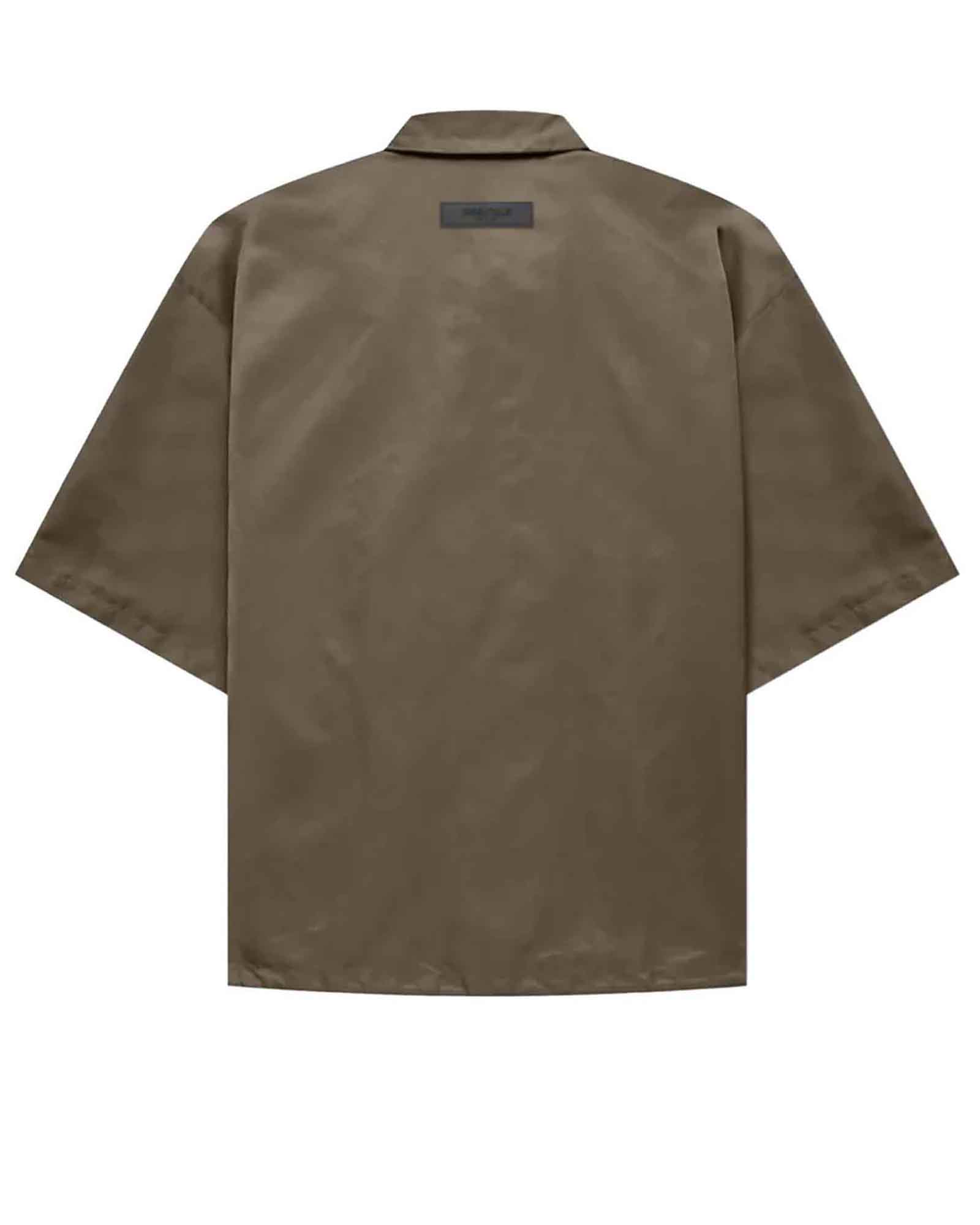 ESSENTIALS × SS NYLON SHIRT / WOOD