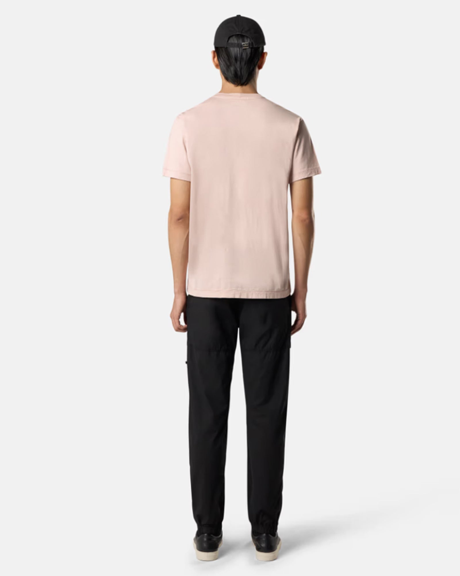 STONE ISLAND × SS T-SHIRT / ANTIQUE ROSE