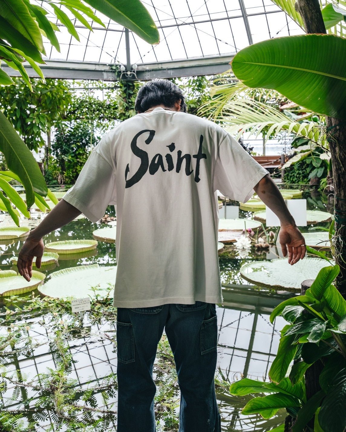 ©SAINT M×××××× × SS TEE/SUPER DIRTY / WHITE