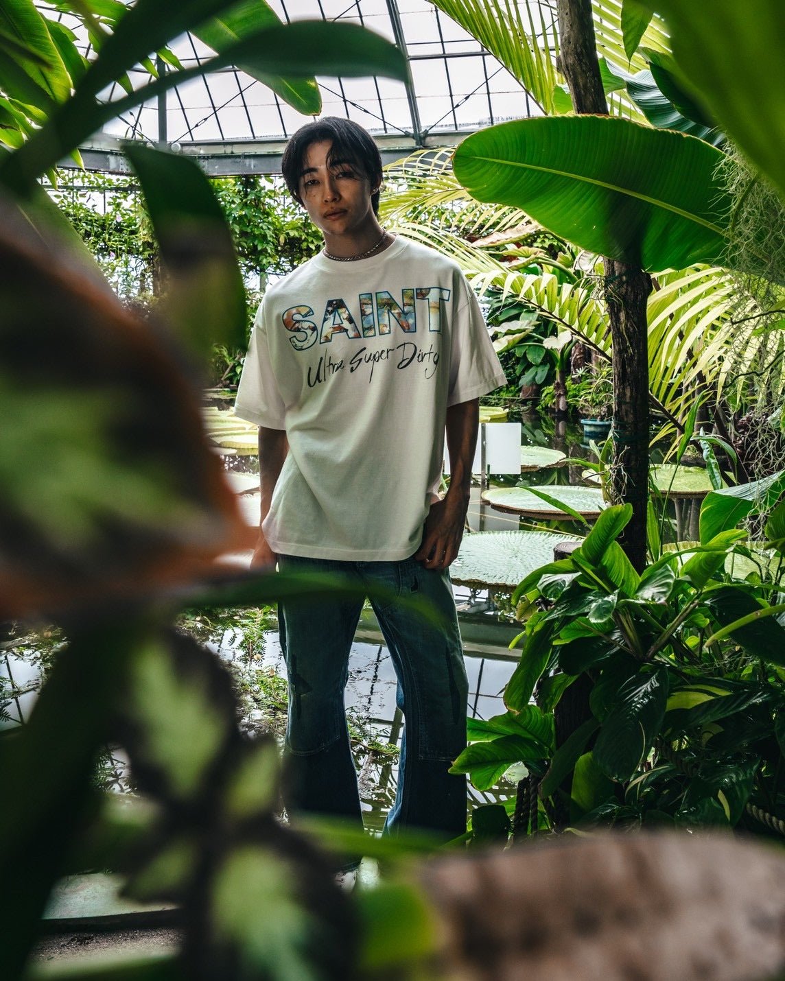 ©SAINT M×××××× × SS TEE/SUPER DIRTY / WHITE