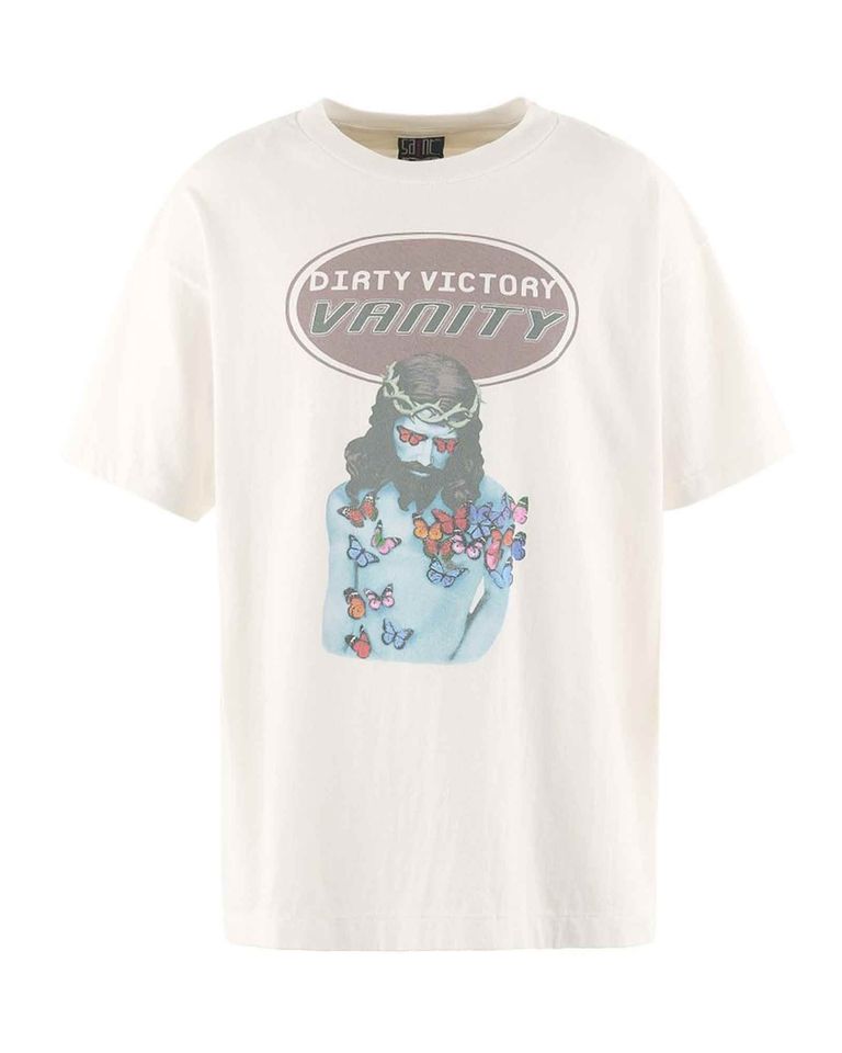 ©SAINT M××××××・セントマイケル - Tシャツ・カットソー SS TEE/VANITY / WHITE