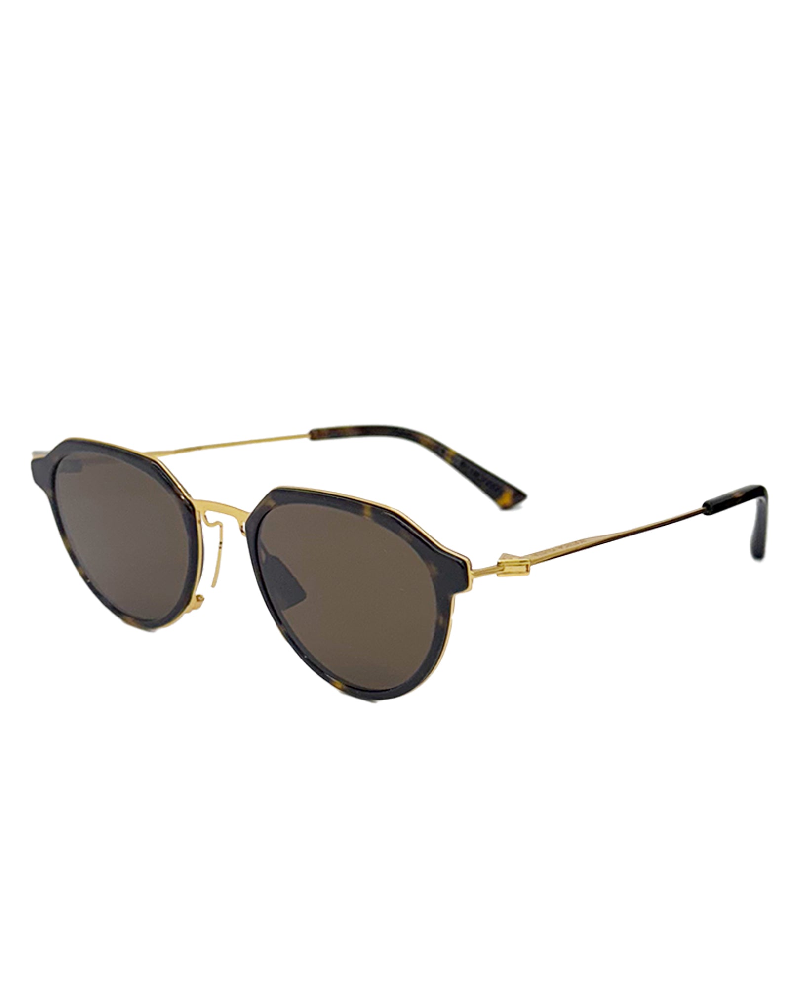 BOTTEGA VENETE -EYEWEAR- × SUNGLASSES / BROWN