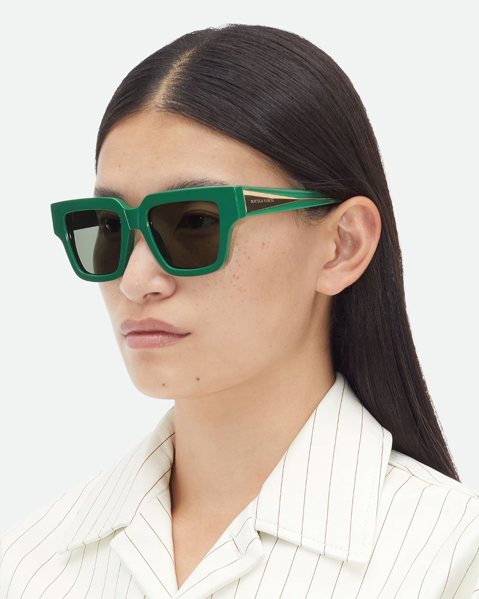 BOTTEGA VENETE -EYEWEAR-・ボッテガ ヴェネタ - ファッション小物 SUNGLASSES / GREEN