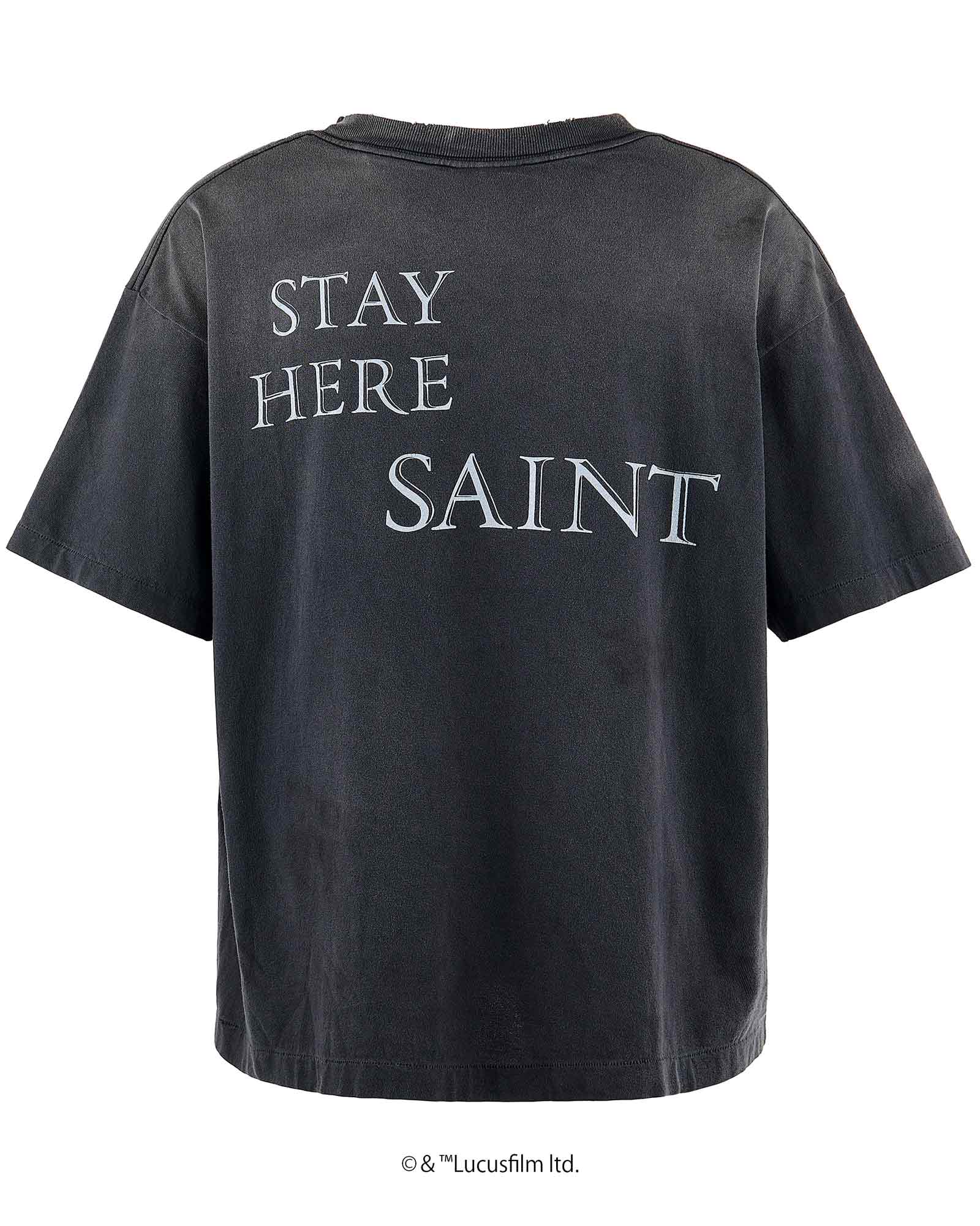 ©SAINT M××××××・セントマイケル - Tシャツ・カットソー SW_SS TEE/ANAKIN / BLACK