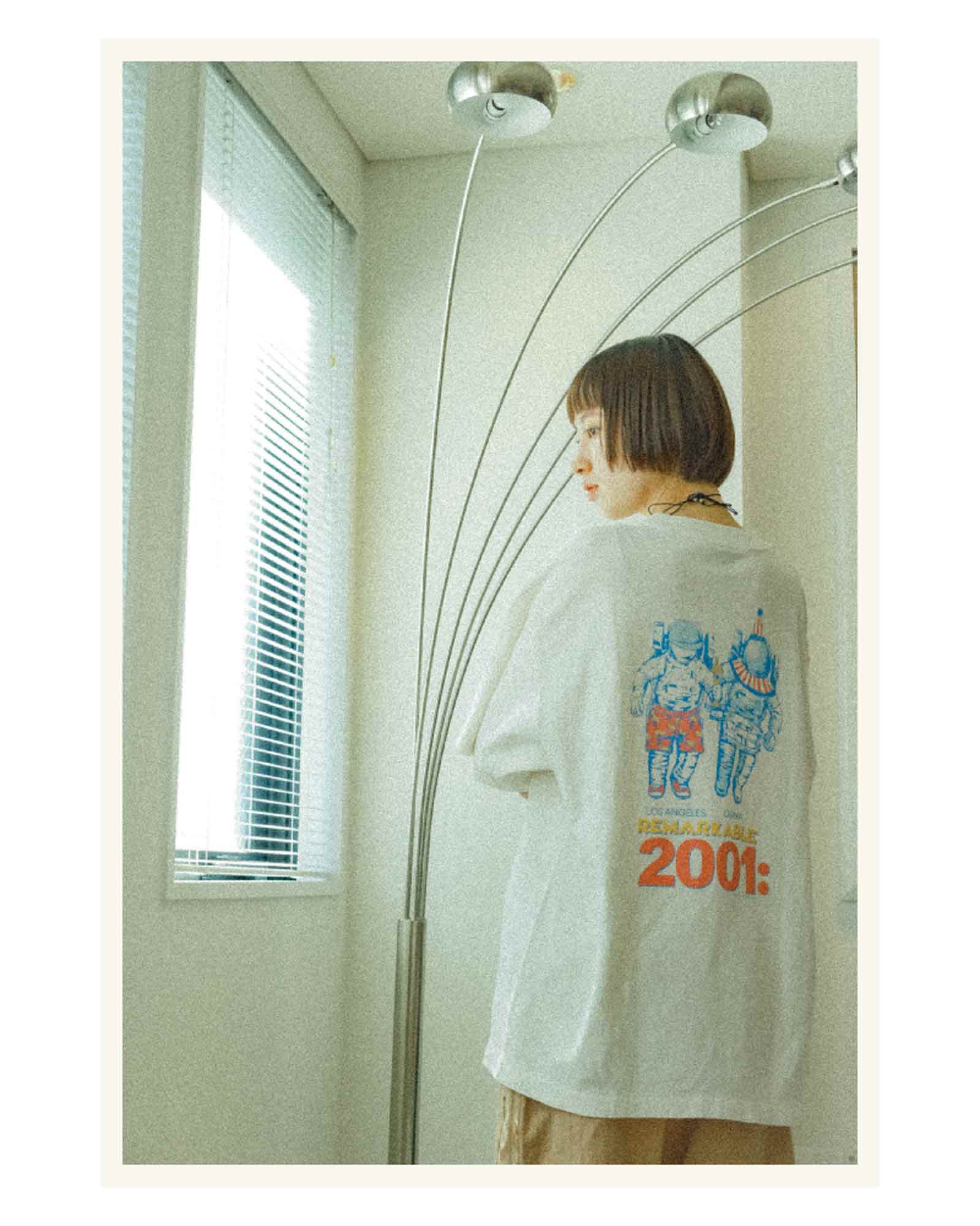 ©SAINT M××××××・セントマイケル - Tシャツ・カットソー SW_SS TEE/ASTRO / WHITE