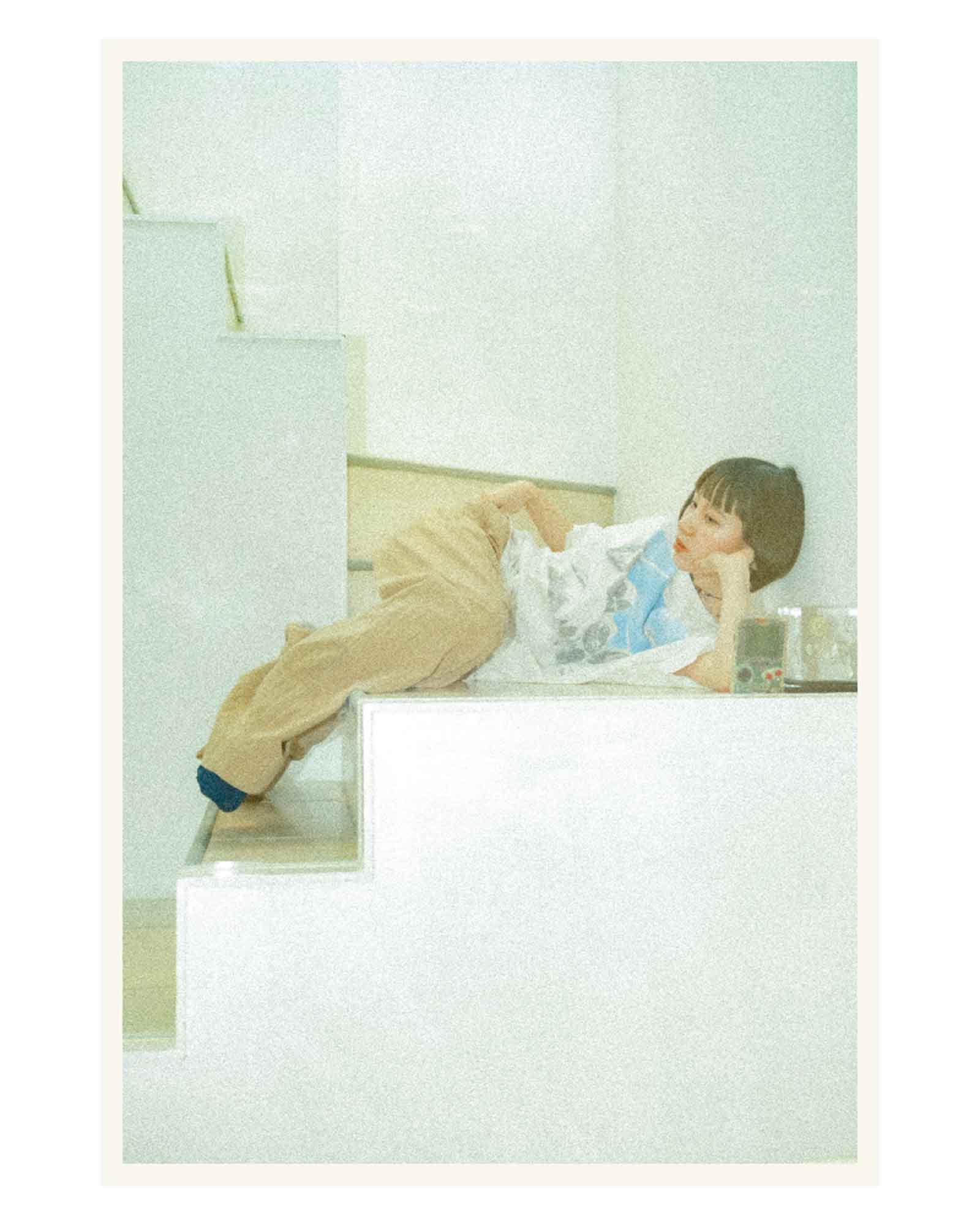 ©SAINT M××××××・セントマイケル - Tシャツ・カットソー SW_SS TEE/KIKI/ WHITE