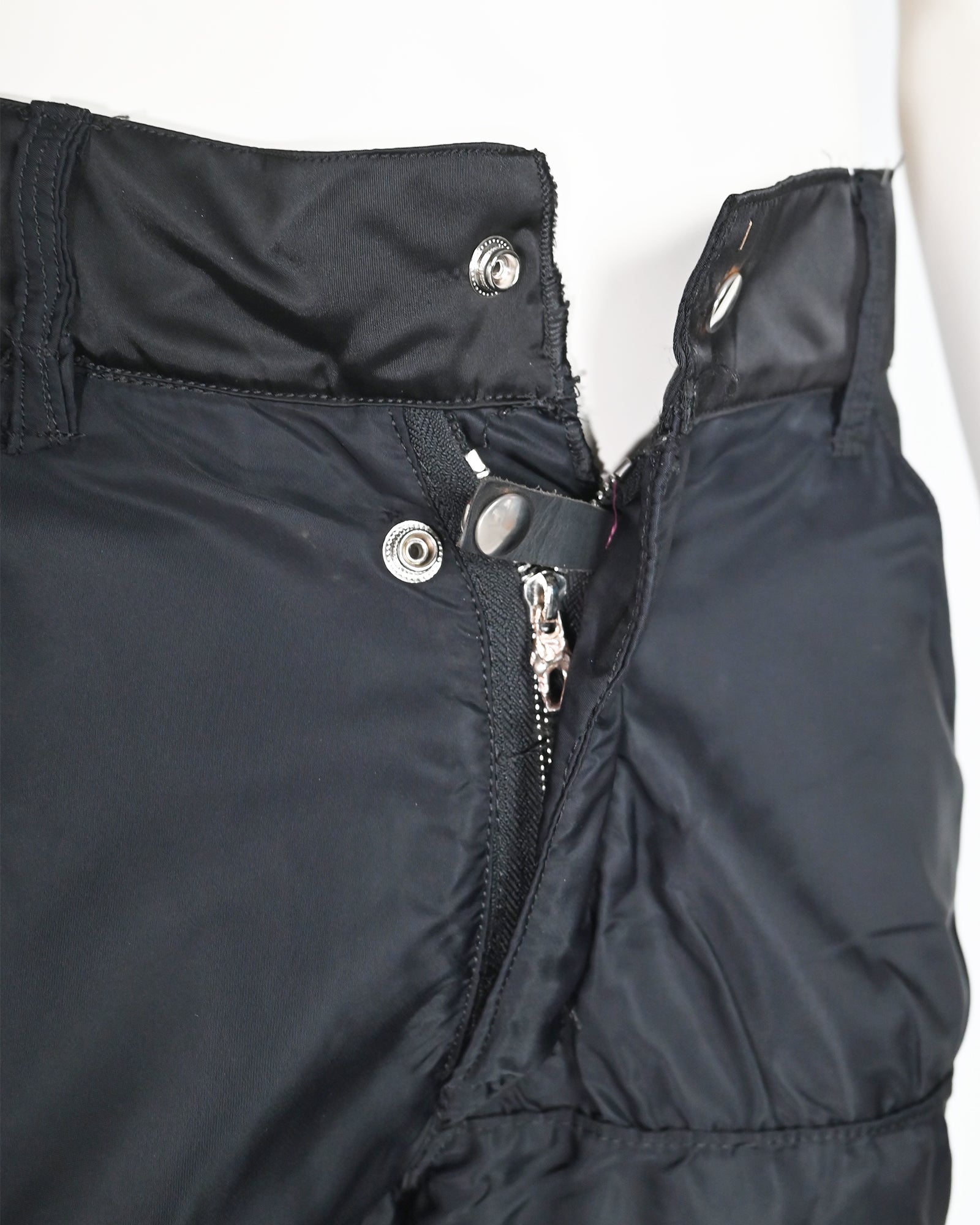 SWAMPGOD・スワンプゴッド - スウェットパンツ WIDE SLASH PANTS / BLACK