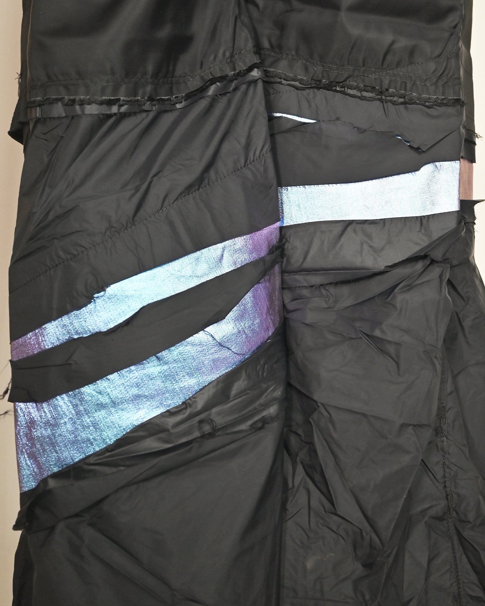 SWAMPGOD・スワンプゴッド - スウェットパンツ WIDE SLASH PANTS / BLACK