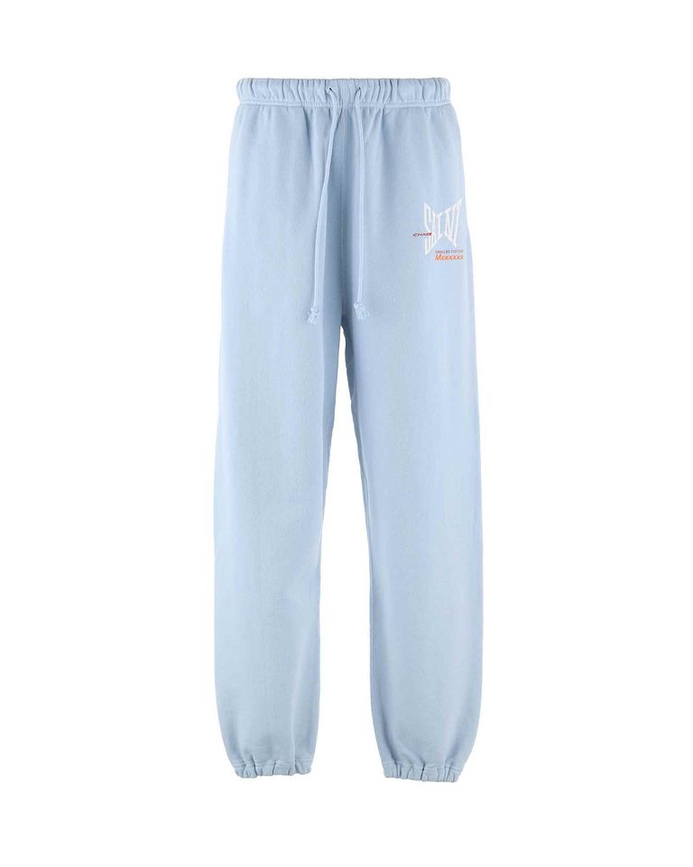 ©SAINT M××××××・セントマイケル - スウェットパンツ SWEAT PANTS/RIBON SAINT / BLUE