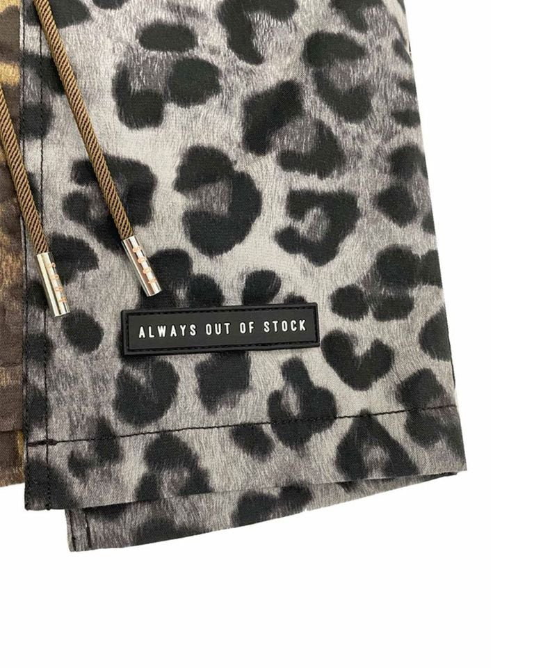 ALWAYS OUT OF STOCK × SWITCHED LEOPARD SHORTS / MULTI