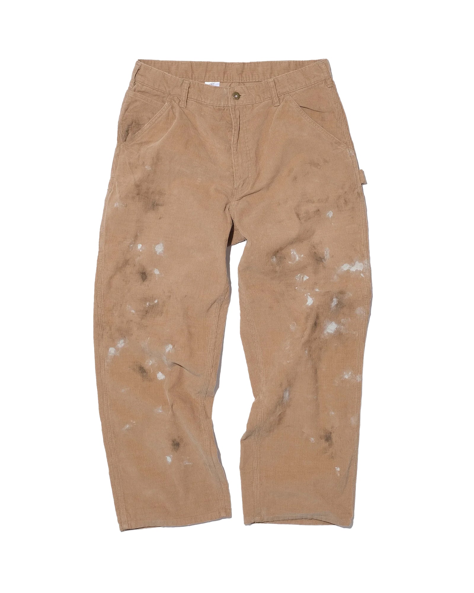 CORDUROY CARPENTER PANTS / BEIGE