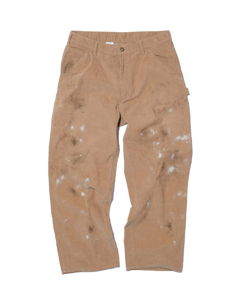 SWJP(エスダブリュージェーピー) CORDUROY CARPENTER PANTS / BEIGE