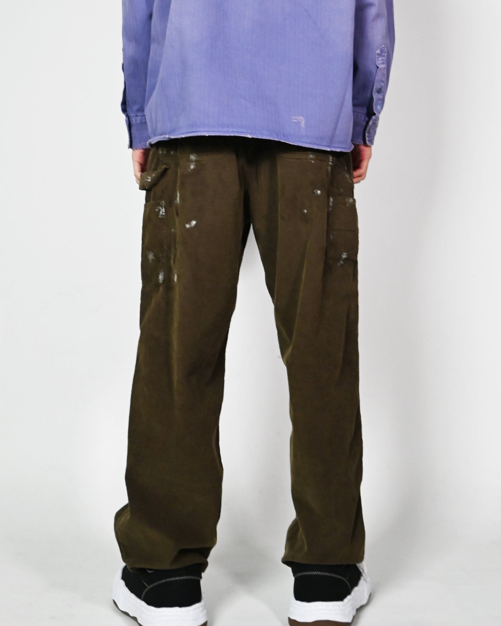 SWJP・エスダブリュージェーピー - その他パンツ CORDUROY CARPENTER PANTS / OLIVE