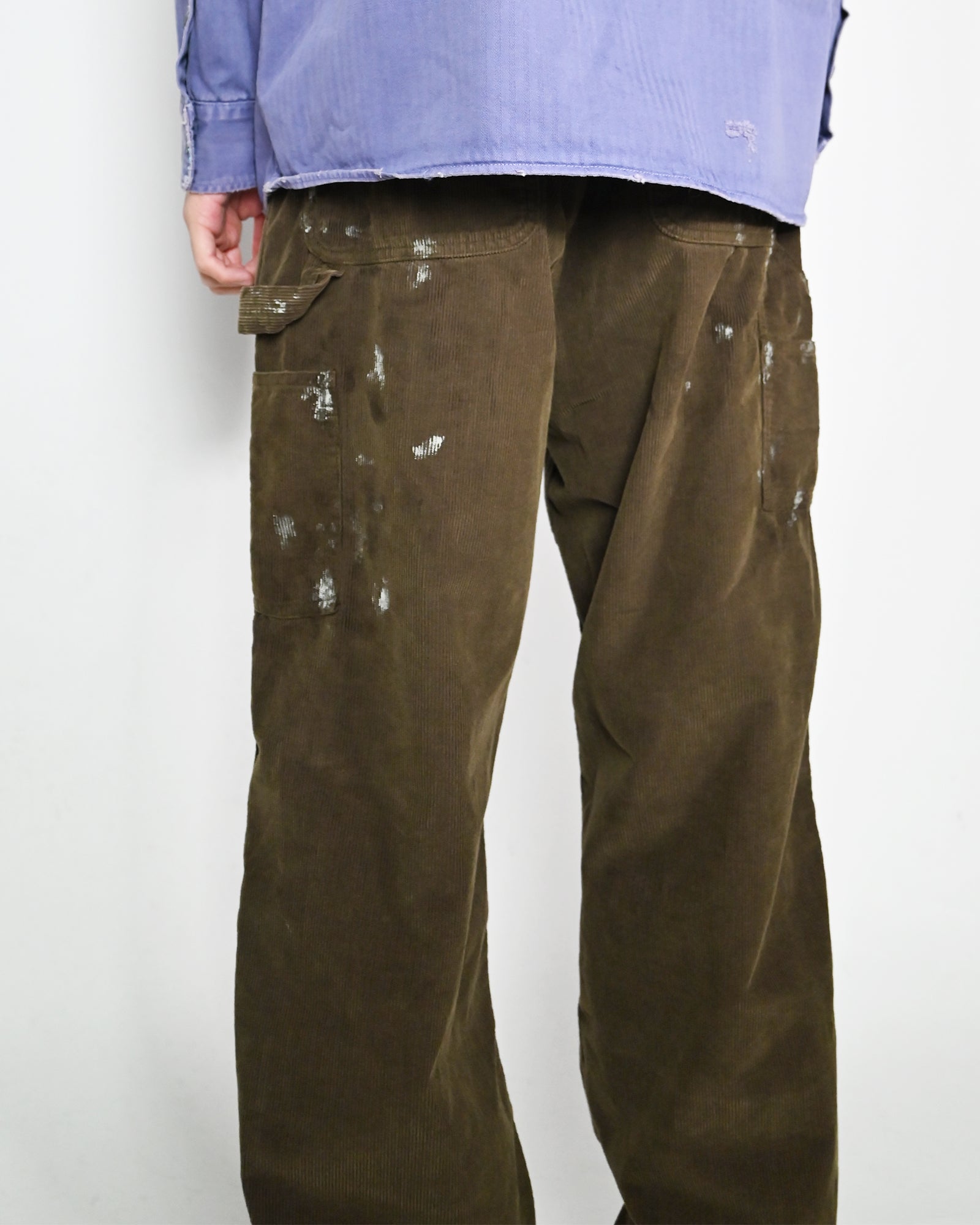 SWJP・エスダブリュージェーピー - その他パンツ CORDUROY CARPENTER PANTS / OLIVE