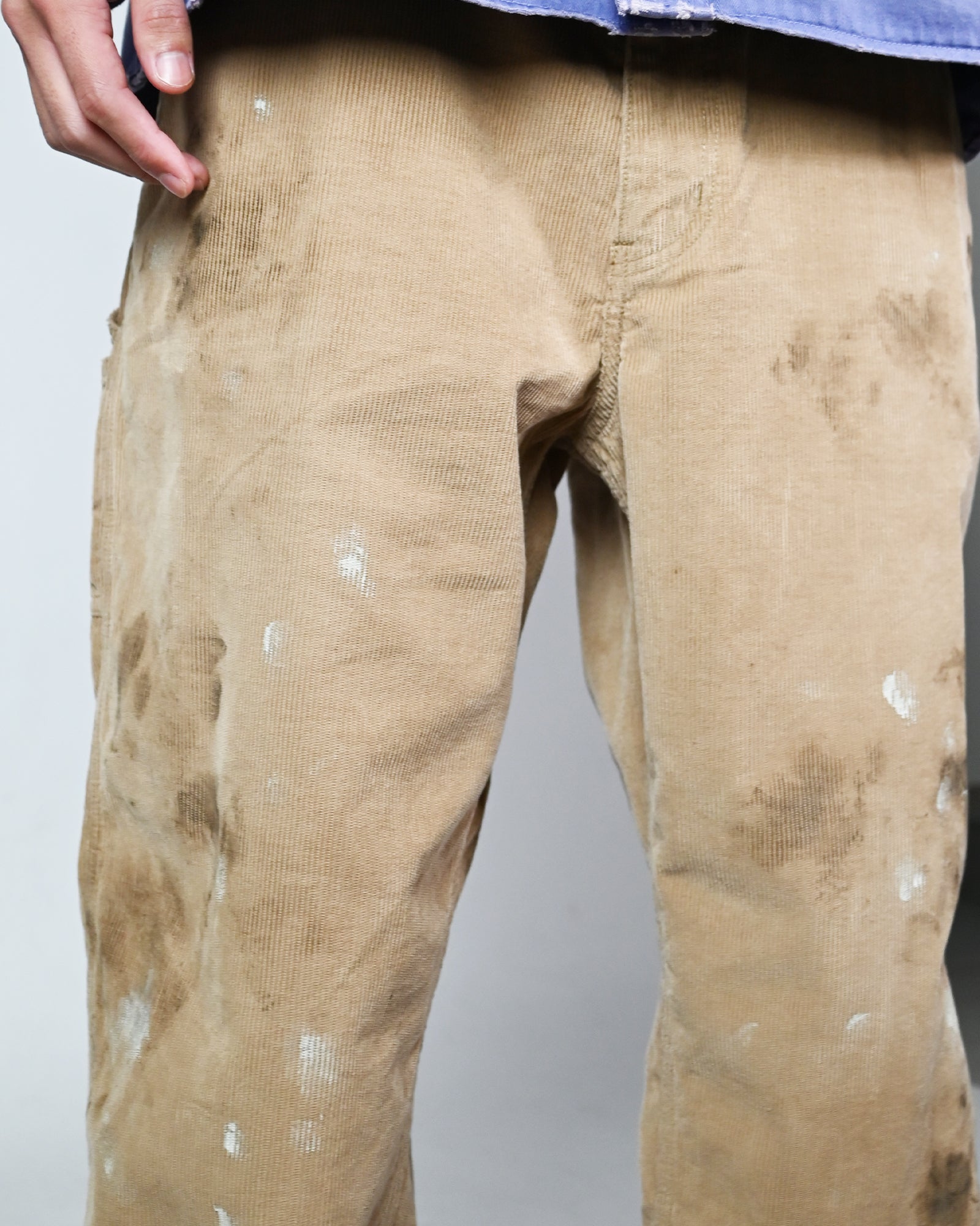 SWJP・エスダブリュージェーピー - その他パンツ CORDUROY CARPENTER PANTS / BEIGE