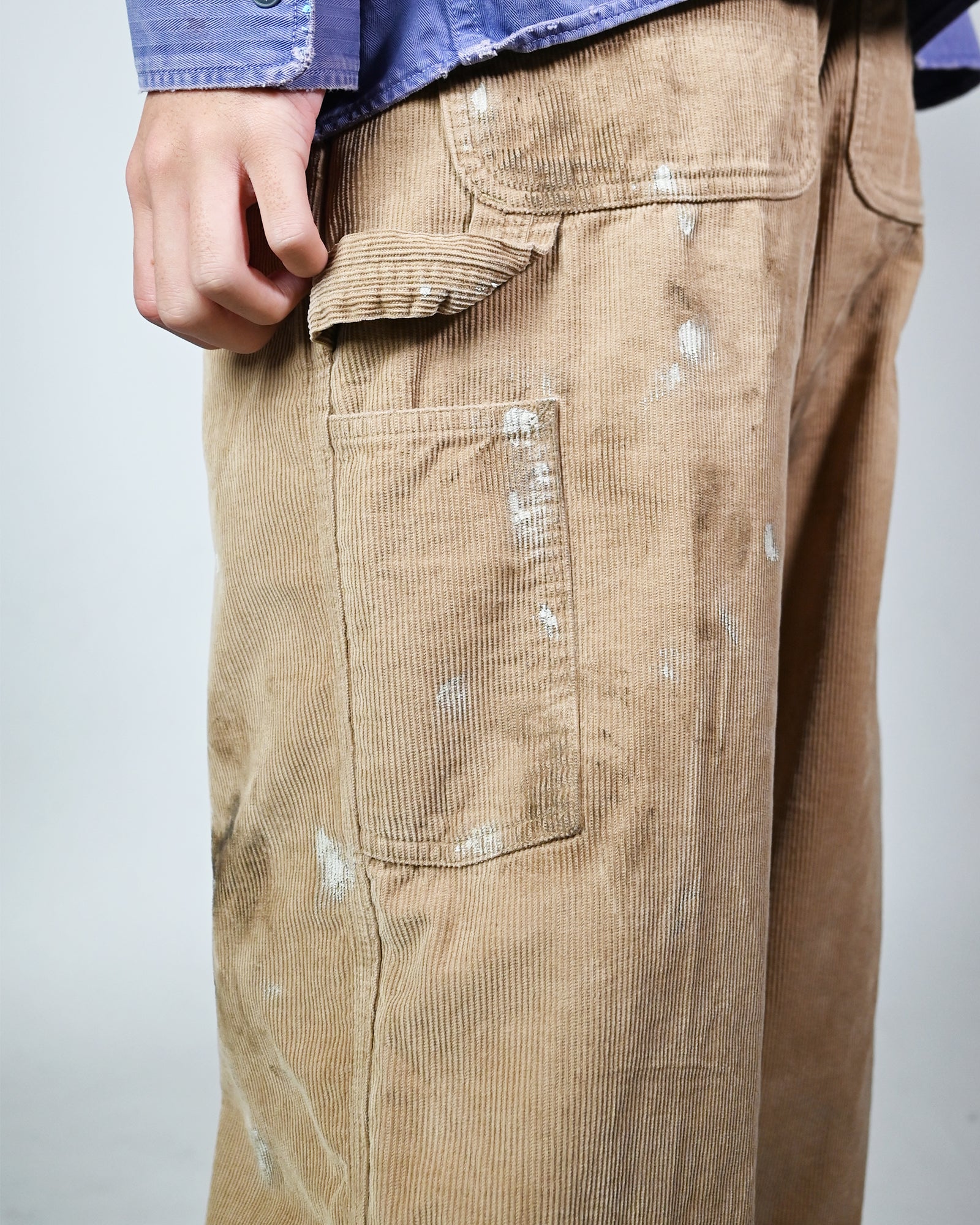 SWJP・エスダブリュージェーピー - その他パンツ CORDUROY CARPENTER PANTS / BEIGE