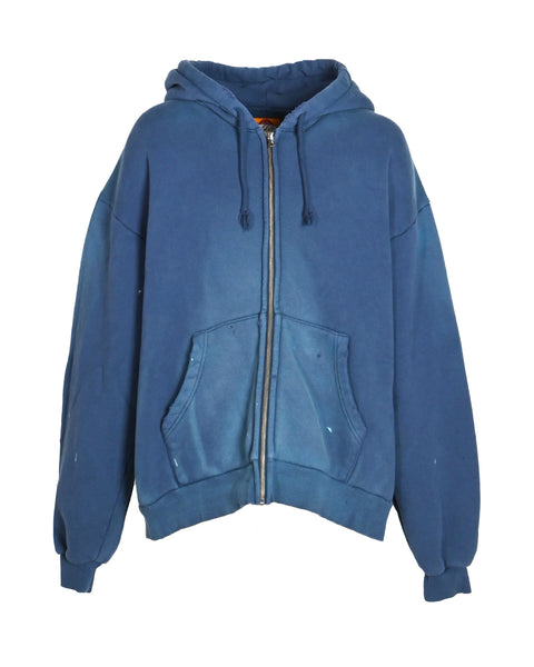 Dot zip up hoodie（NAVY） Buy Navy Blue Cotton Rich Zip Through Sports Hoodie (3-16yrs) from