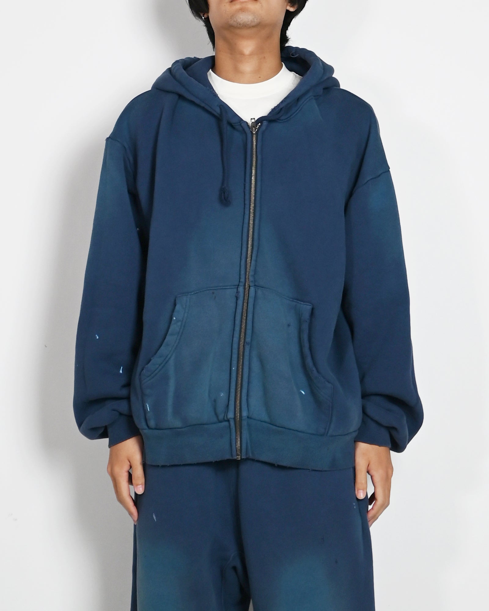 SWJP・エスダブリュージェーピー - パーカー・フーディ ZIP UP HOODIE / NAVY