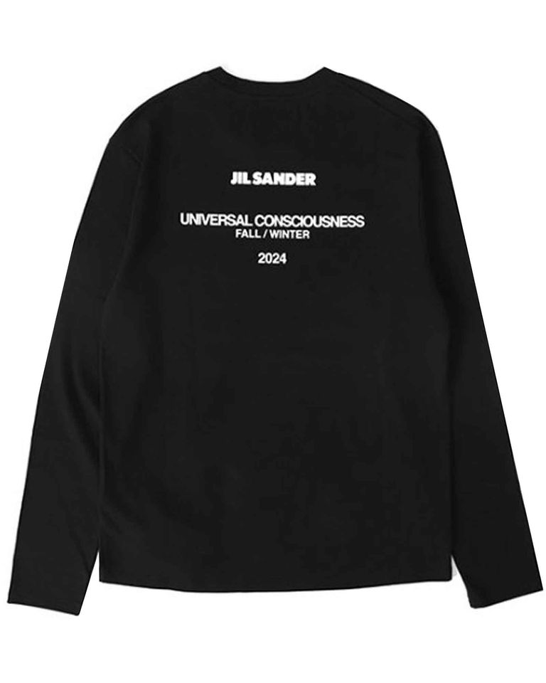 JIL SANDER × T-SHIRT LS / BLACK